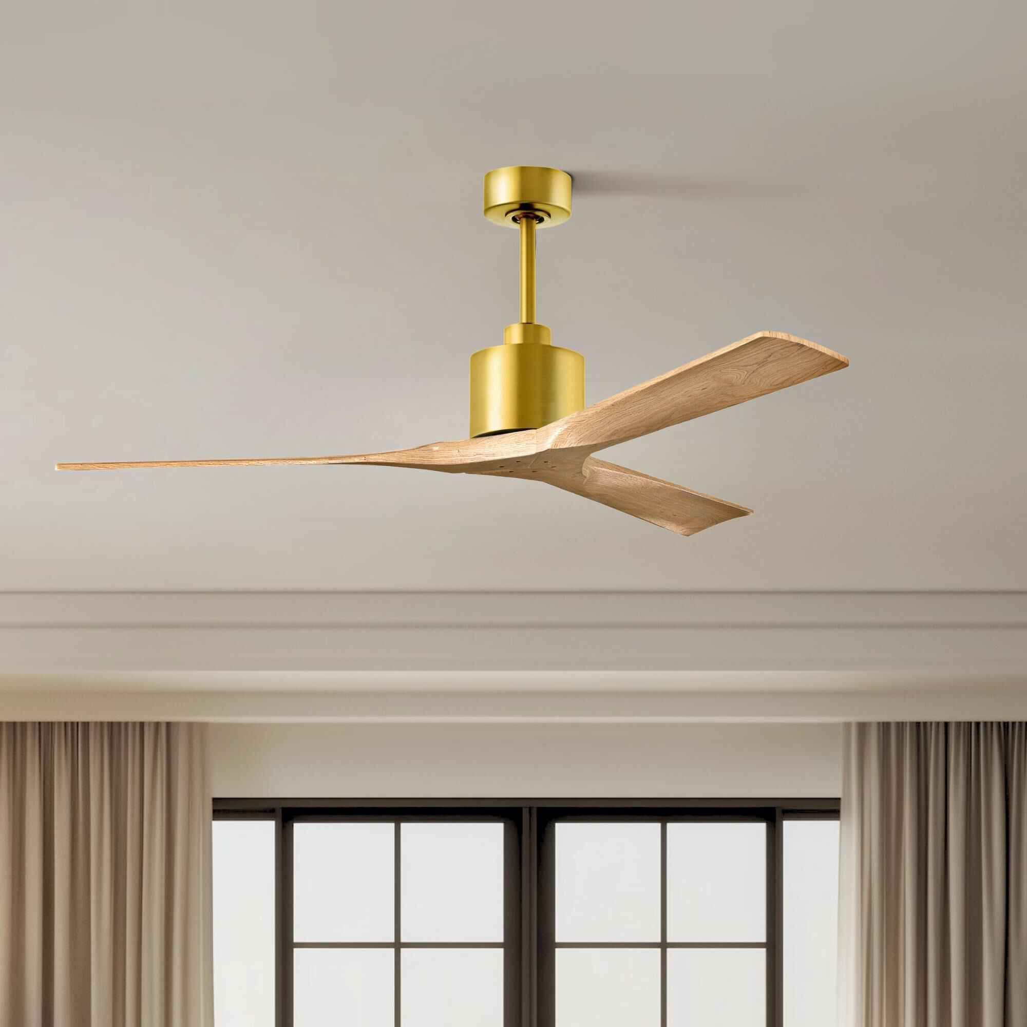 Shown in Brushed Brass finish