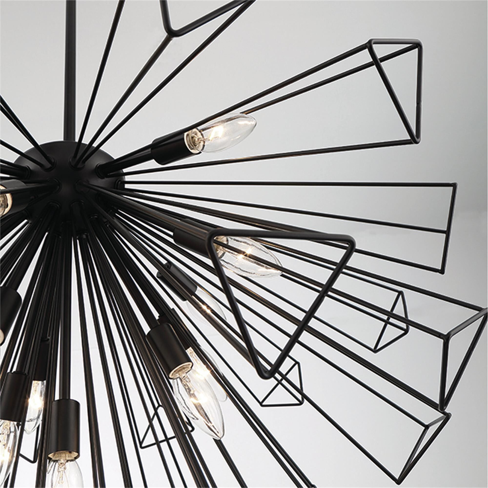 Shown in Black finish