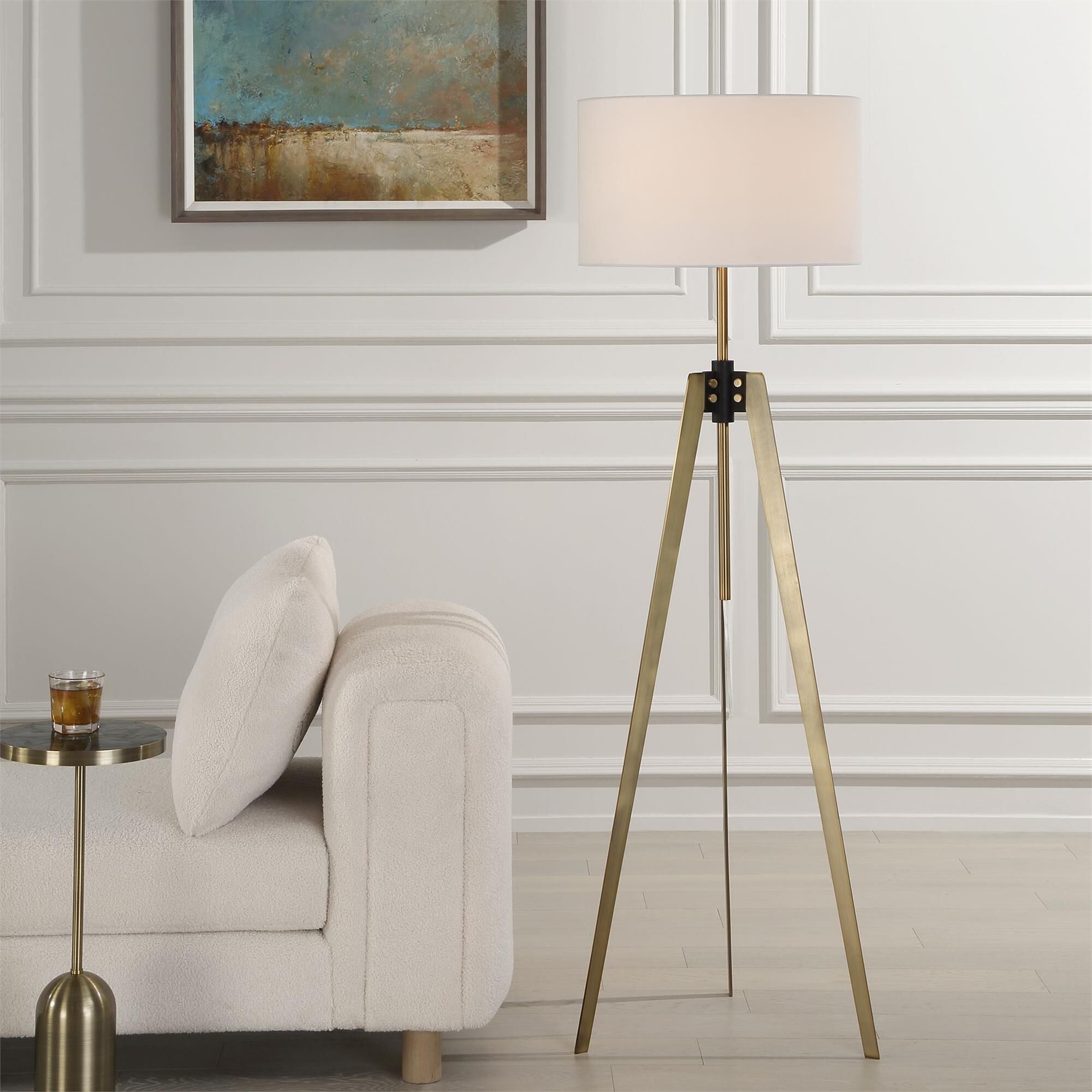 Carolyn Kinder Anchorage 63 Inch Floor Lamp by Uttermost