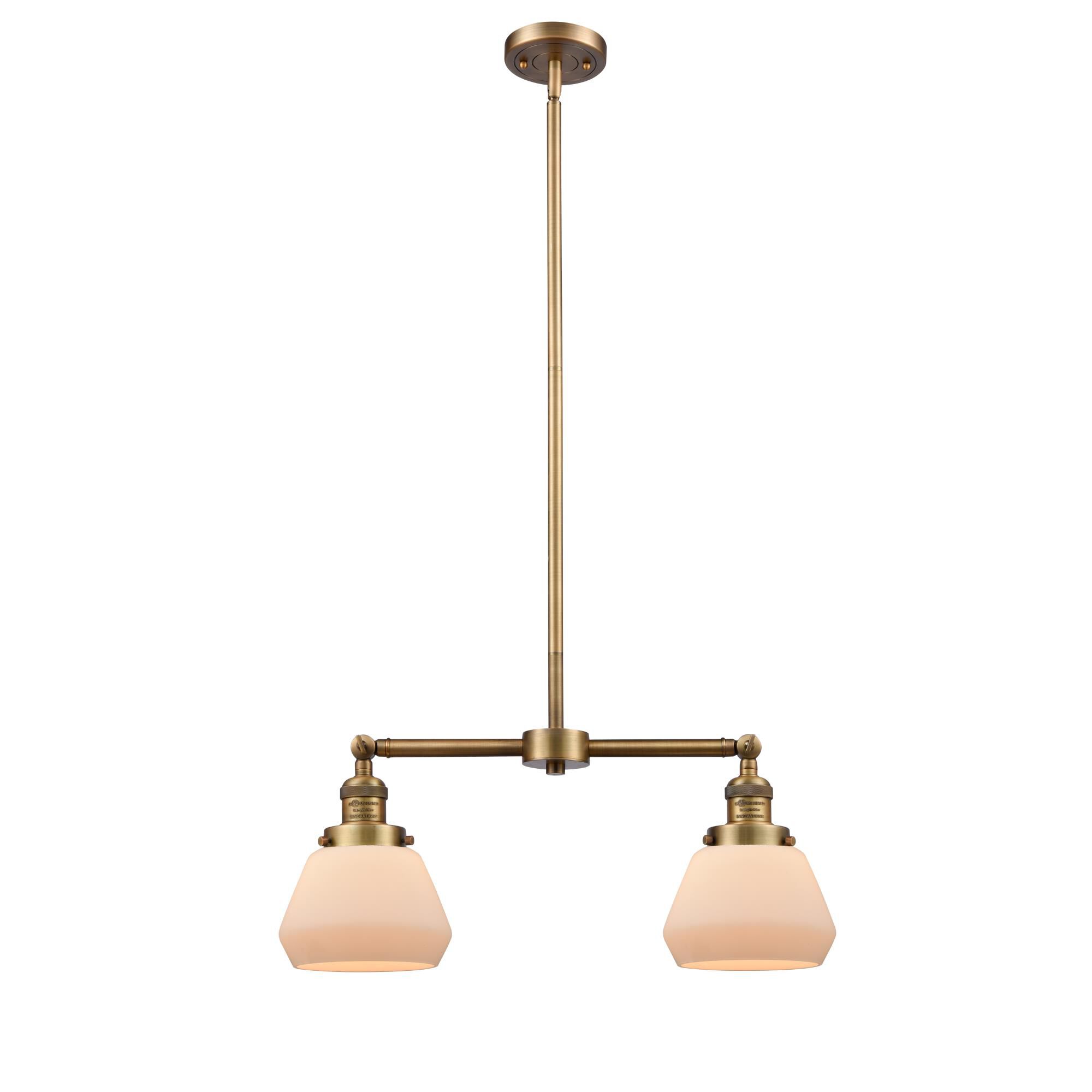 Bruno Marashlian Fulton 21 Inch 2 Light Mini Chandelier by Innovations Lighting