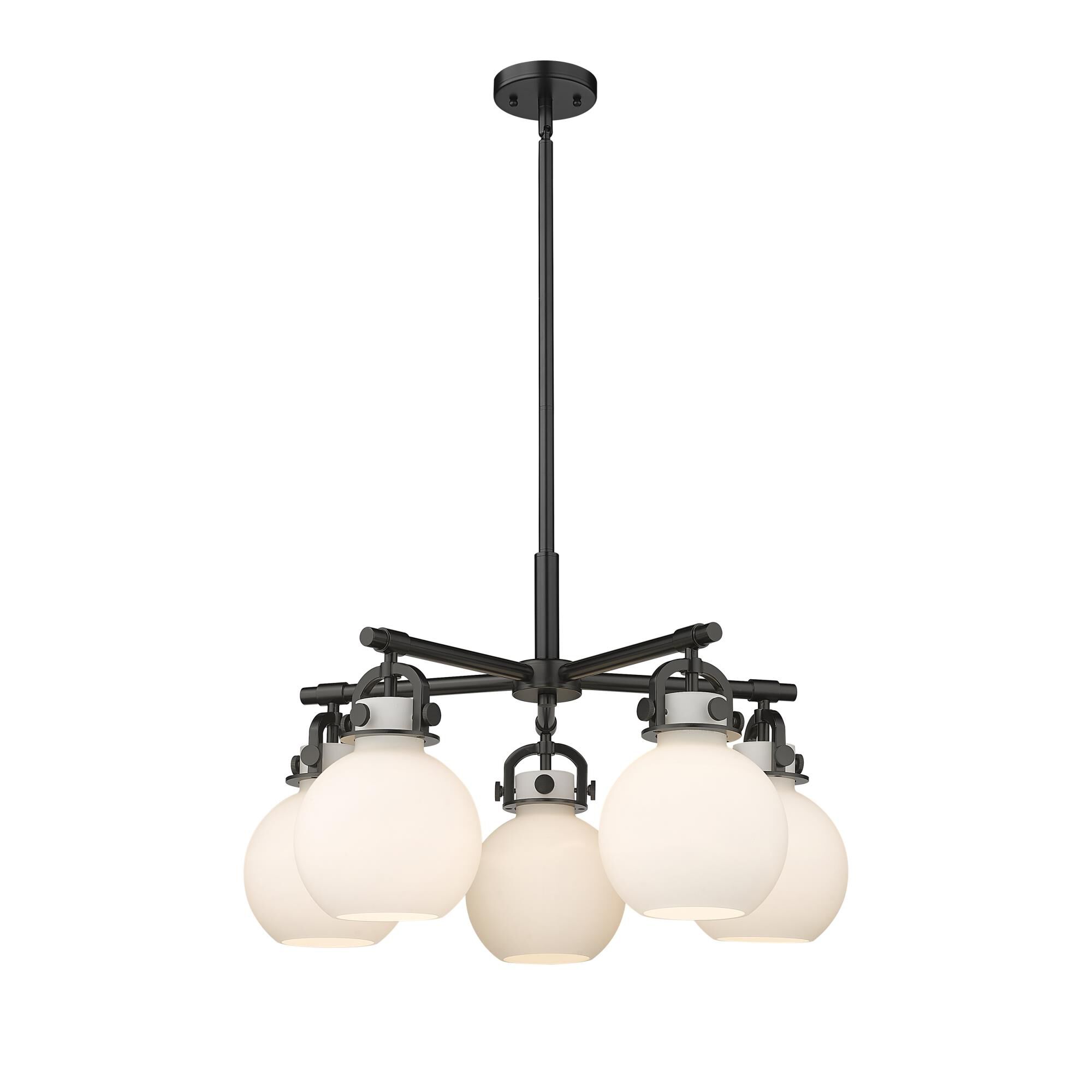 Bruno Marashlian Newton Sphere 26 Inch 5 Light Chandelier by Innovations Lighting