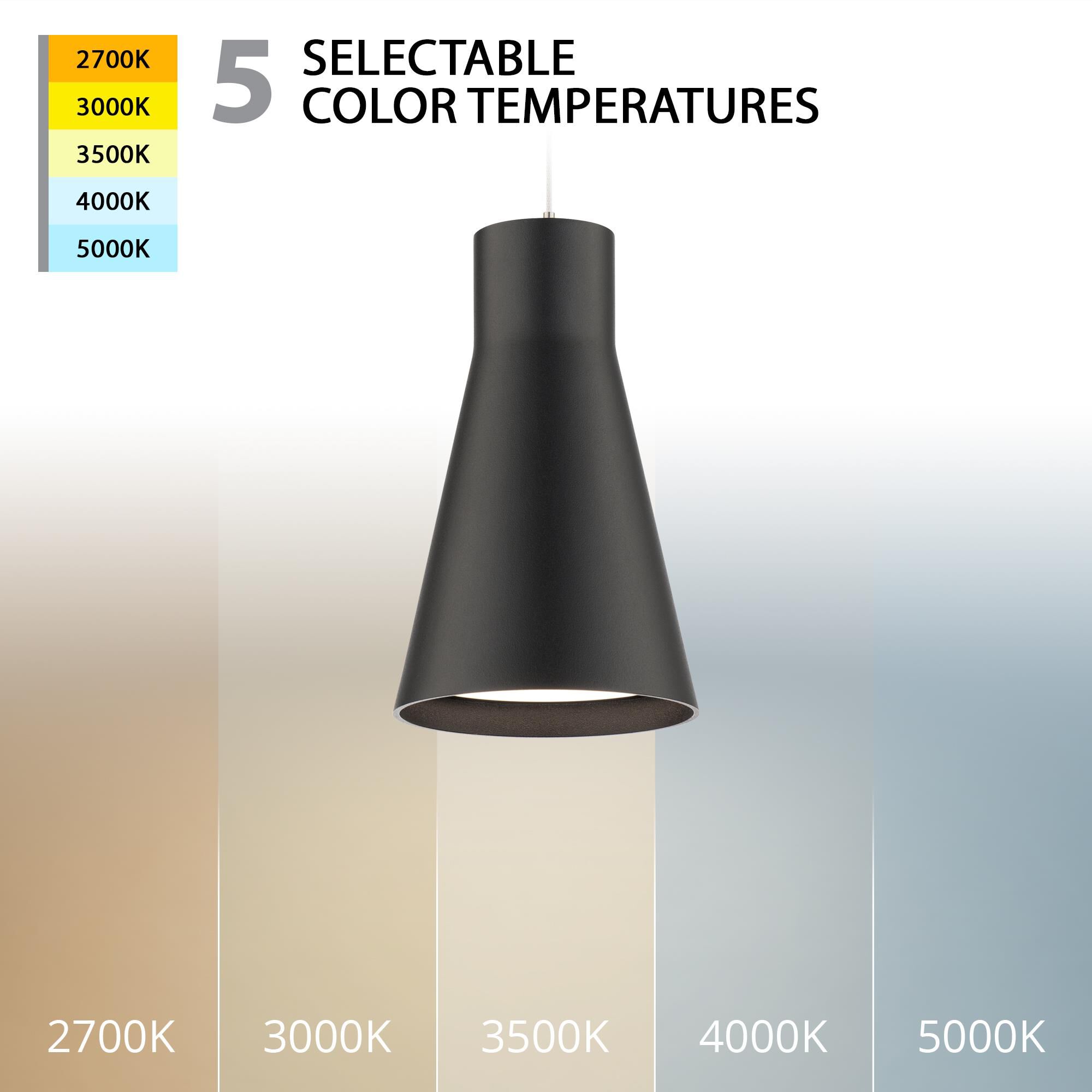 Shown in Black finish