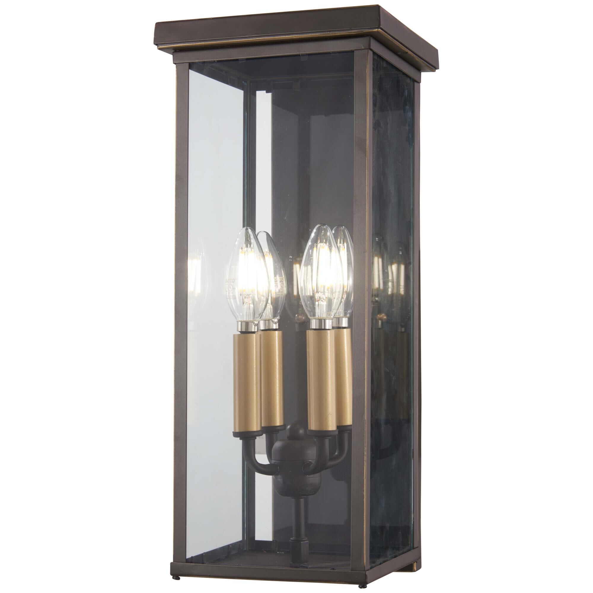 Casway 17 Inch Tall 4 Light Outdoor Wall Light by Minka Lavery