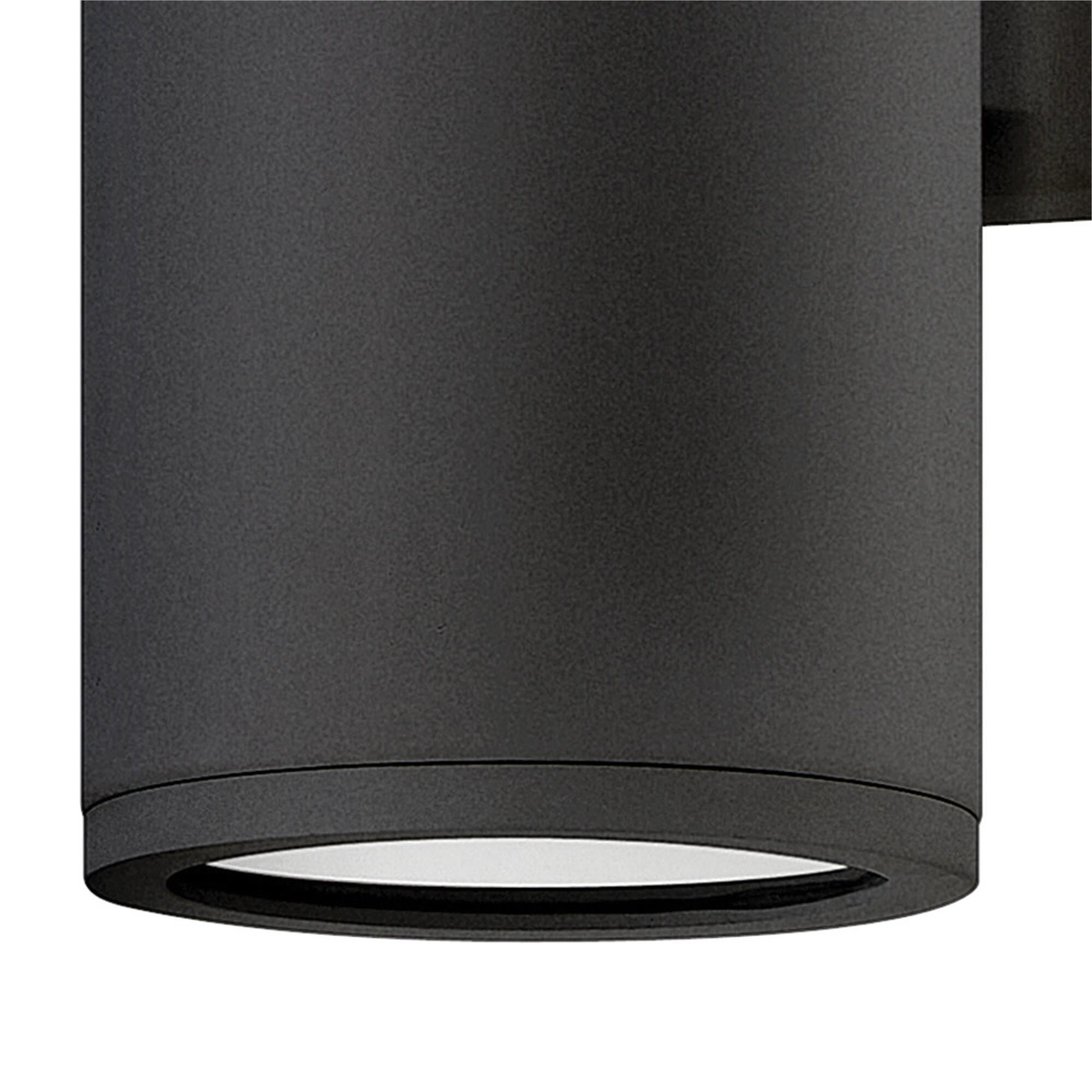 Shown in Black finish and Etched glass