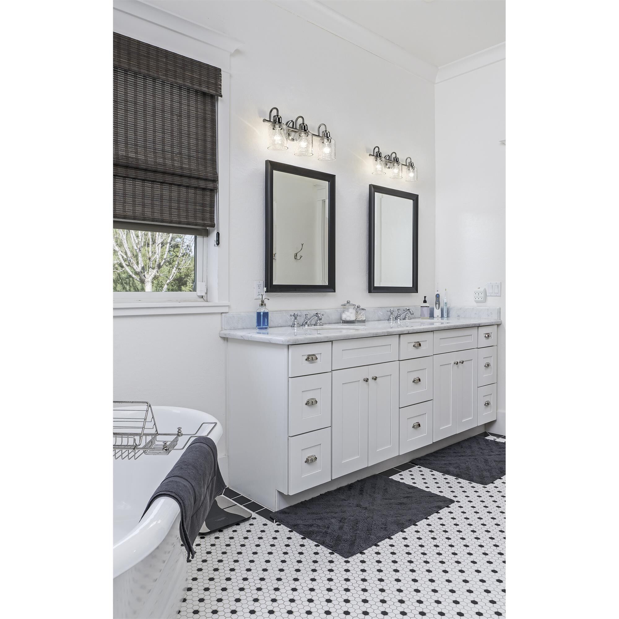 Shown in Brushed Nickel finish
