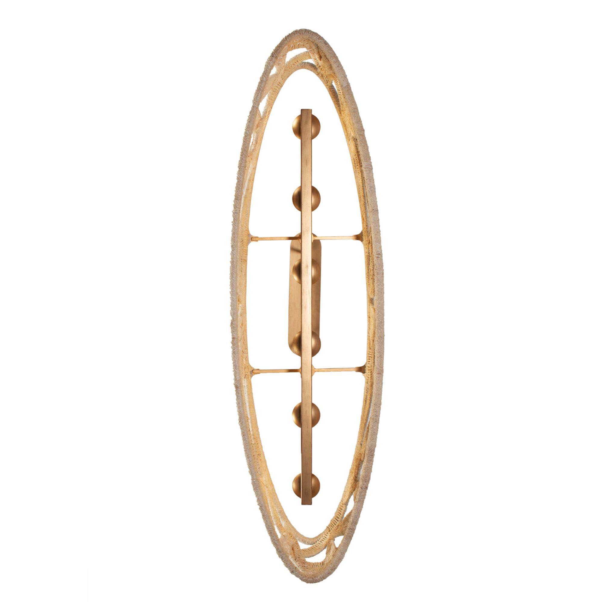 Shown in Modern Gold and White finish