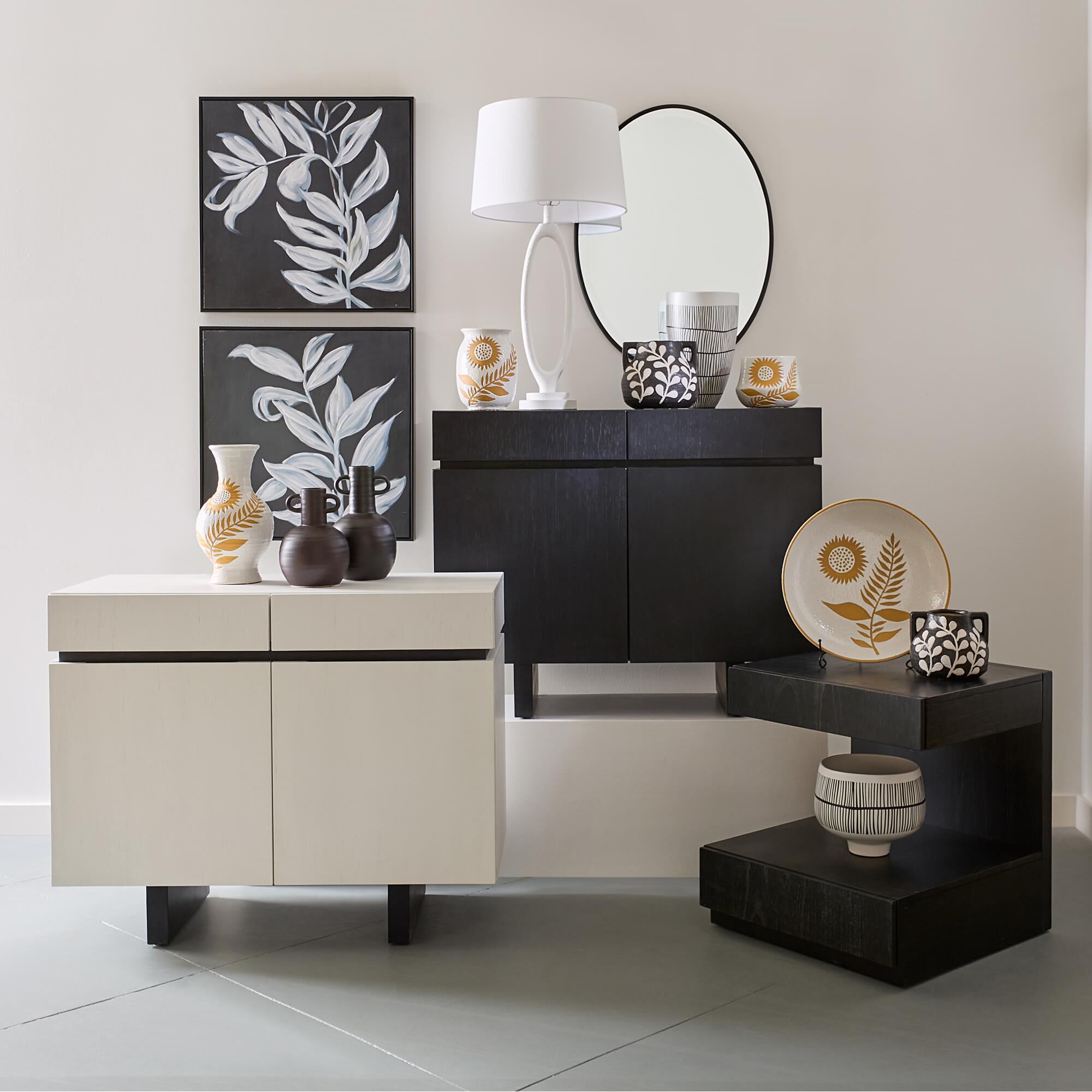 Shown in Black finish