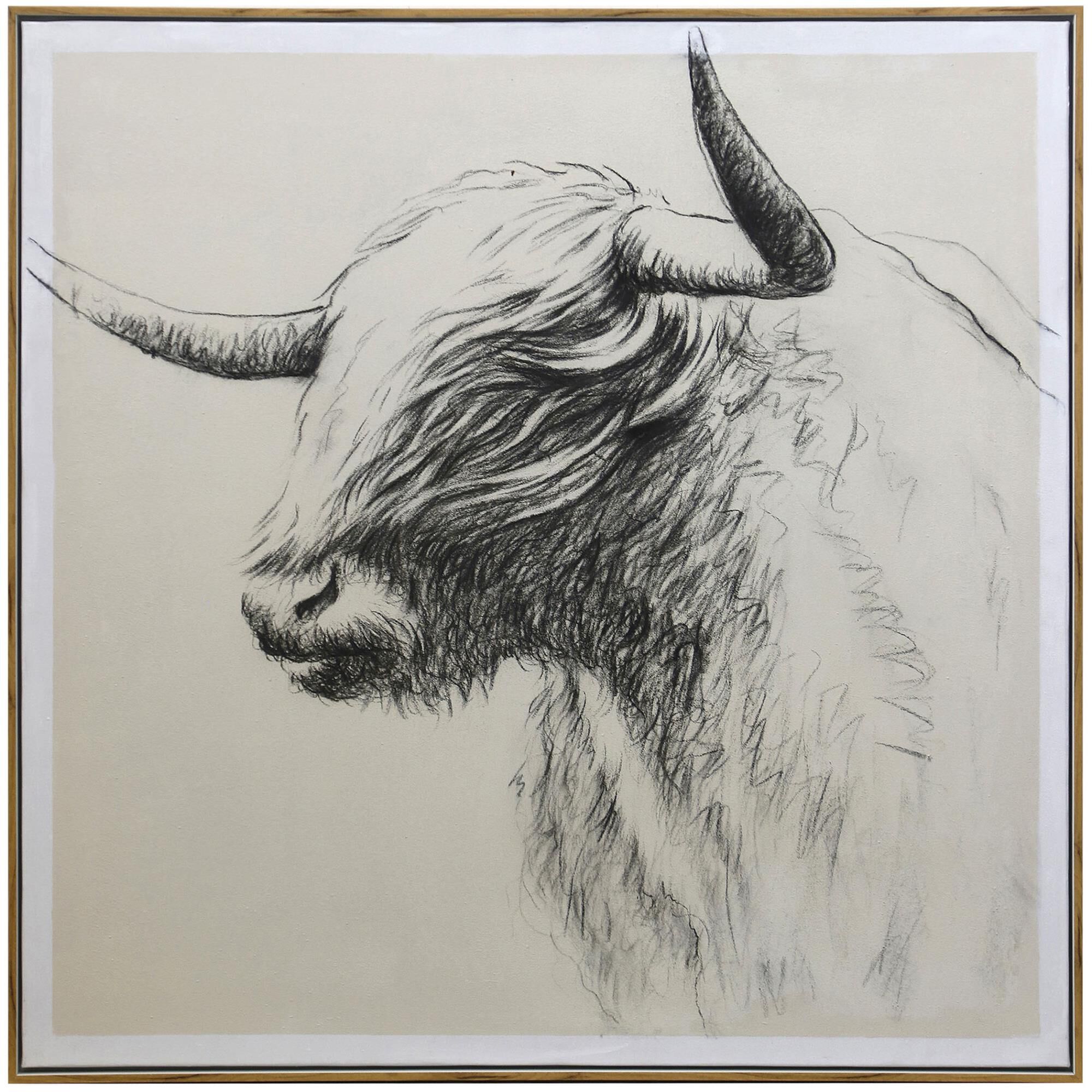 Leander 32 Inch Painting by Stylecraft