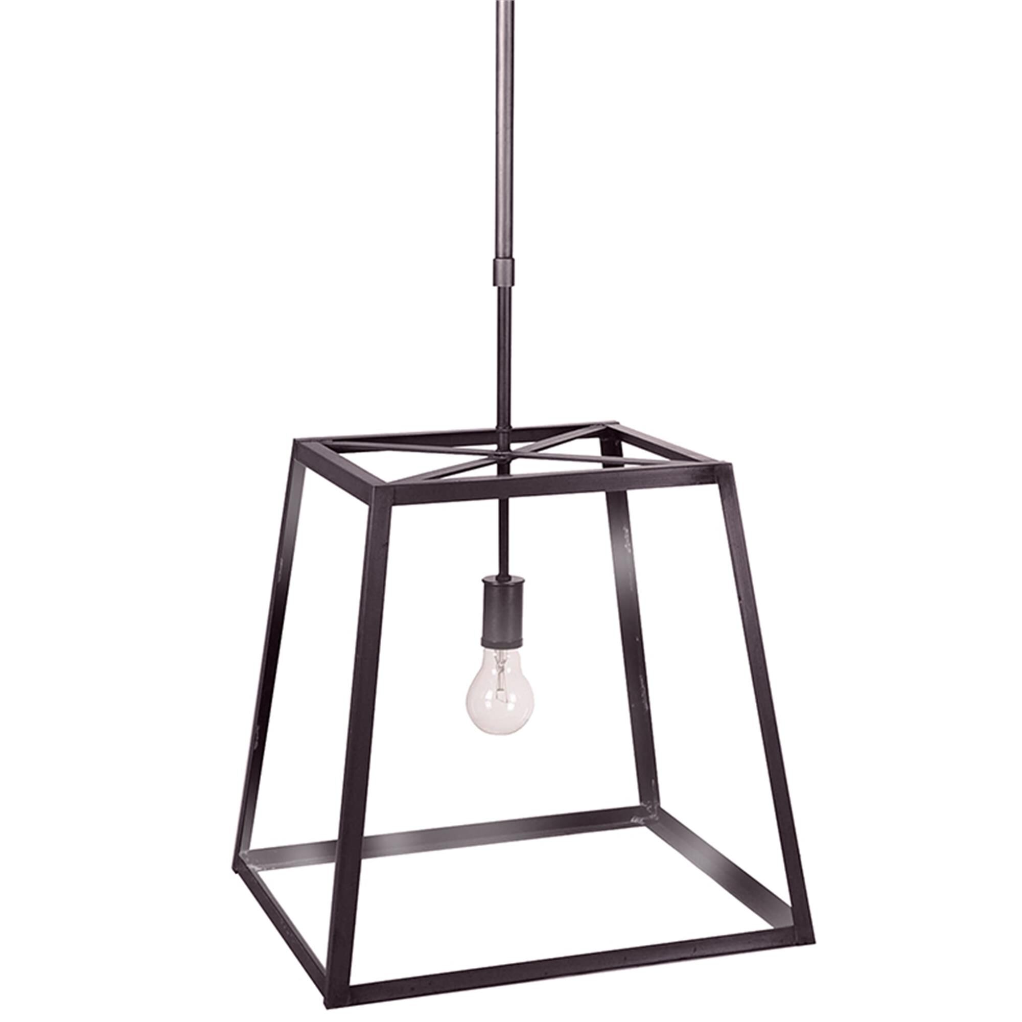 Transitional 16 Inch 1 Light Lantern Pendant,