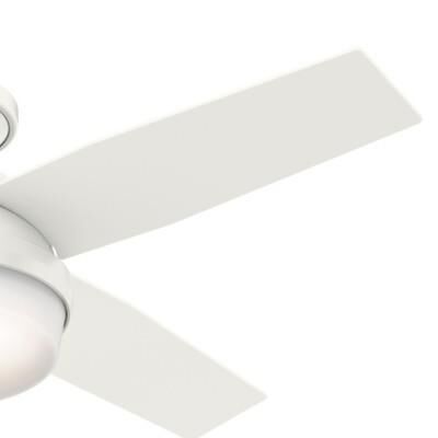 Dempsey 44 Inch Ceiling Fan with Light Kit by Hunter Fan