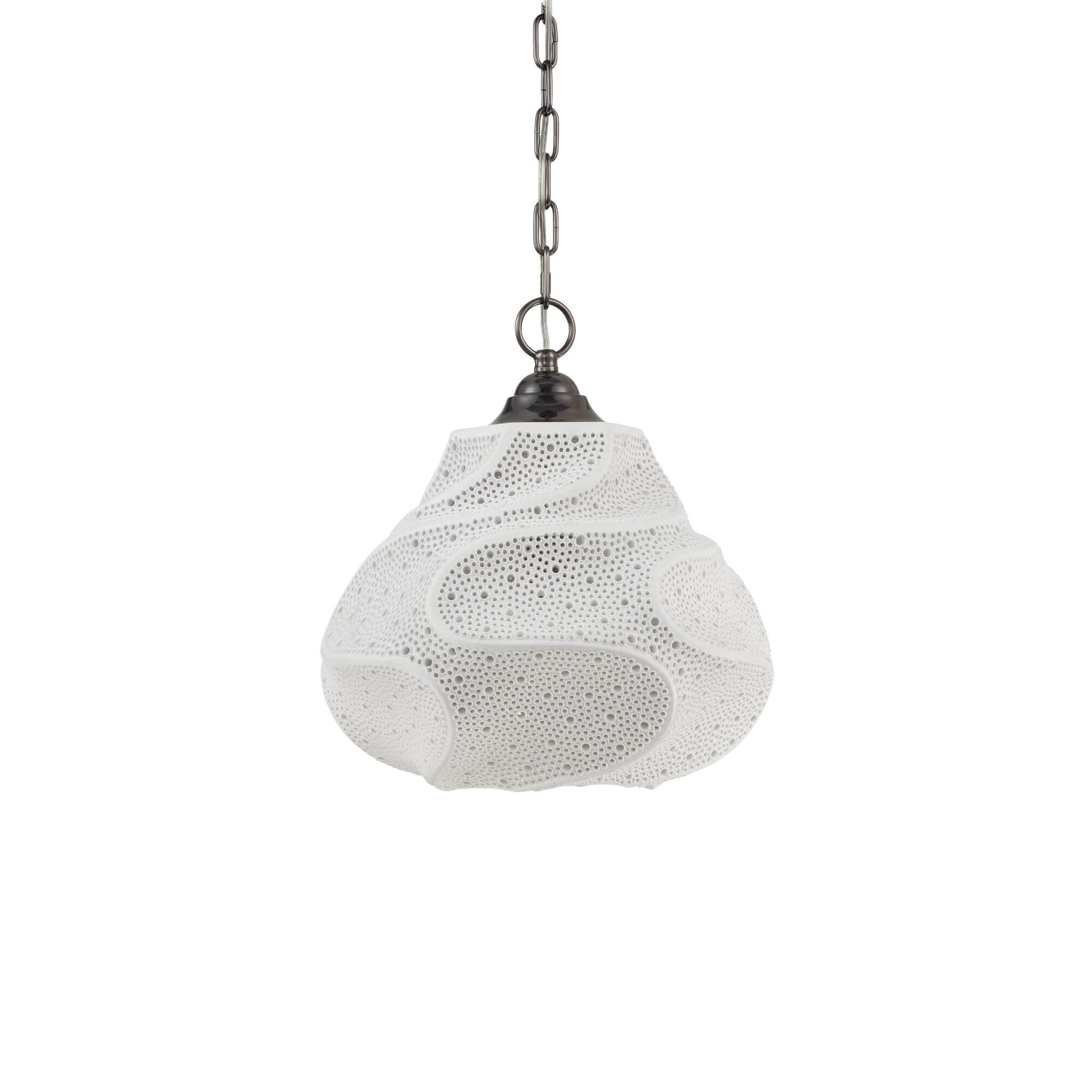 Wintershall 14 Inch Large Pendant by Currey and Company