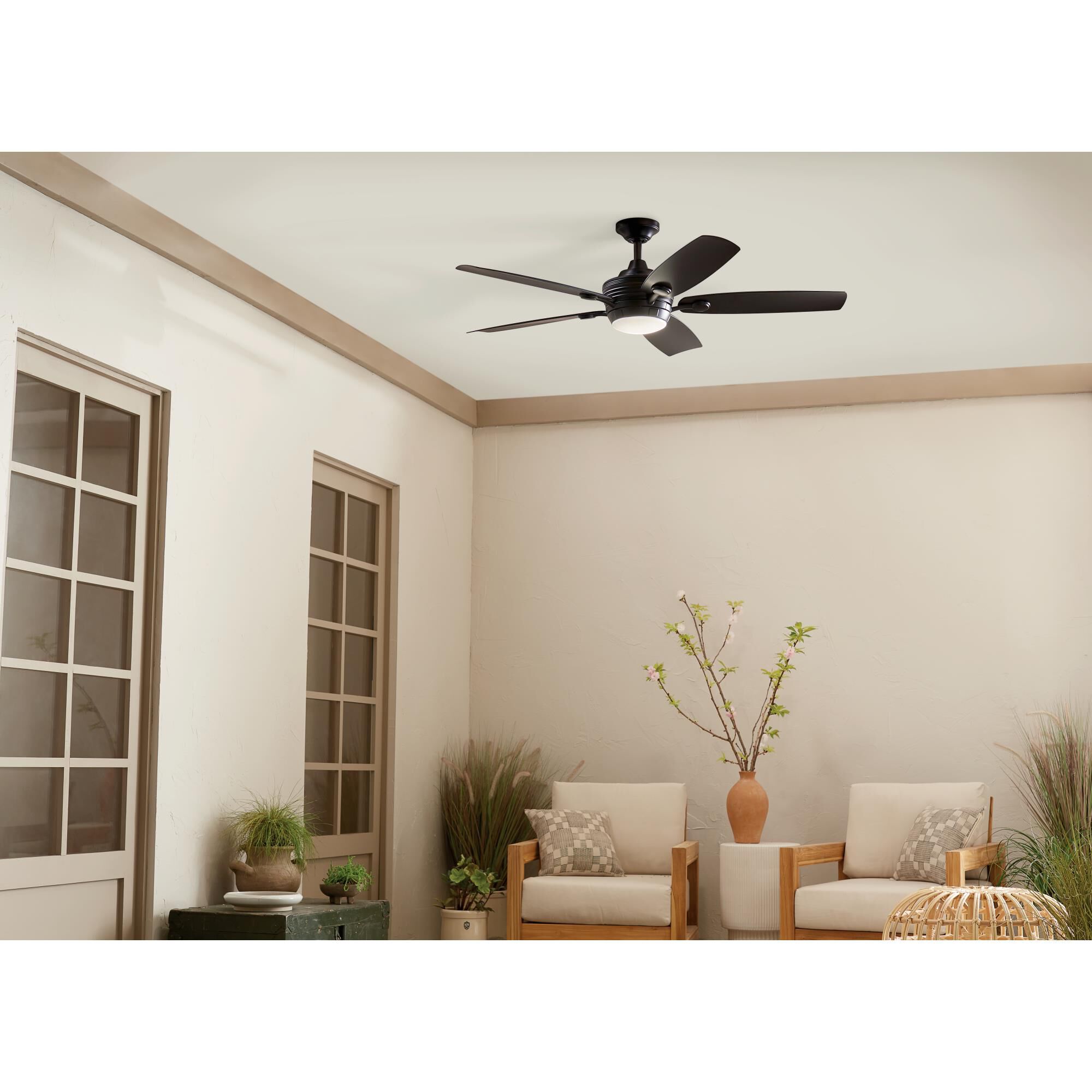 Tranquil 56 Inch Ceiling Fan with Light Kit by Kichler Lighting