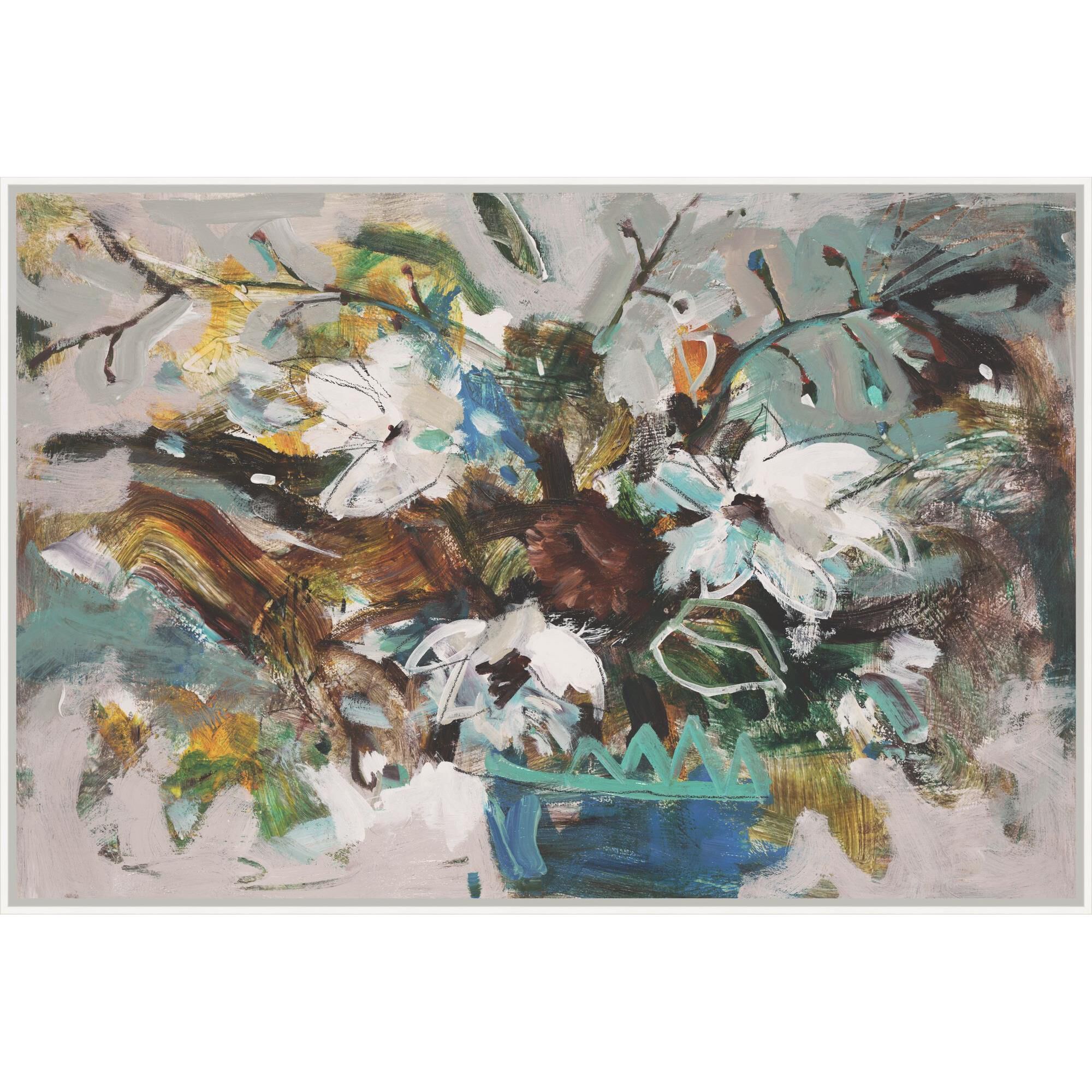 Studio L57 Impressions Blue Vase Print by LEVEL57