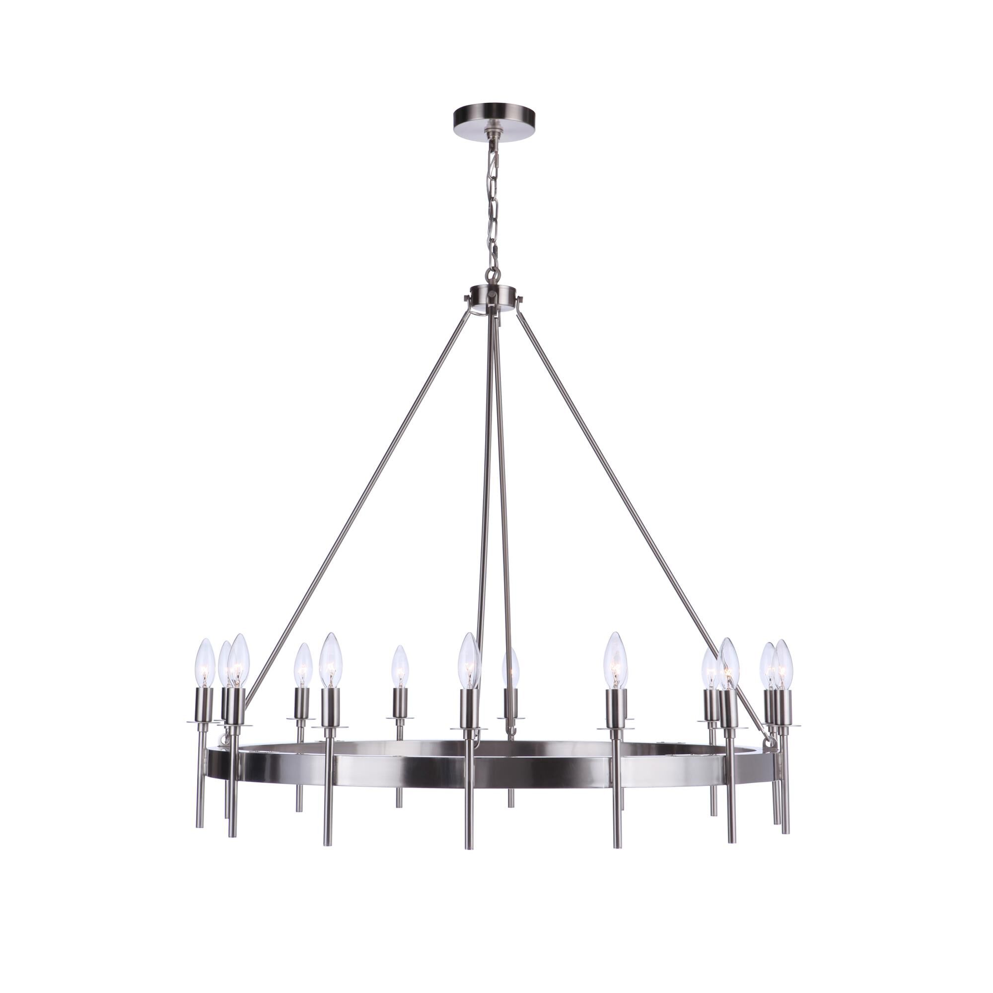Shown in Brushed Polished Nickel finish