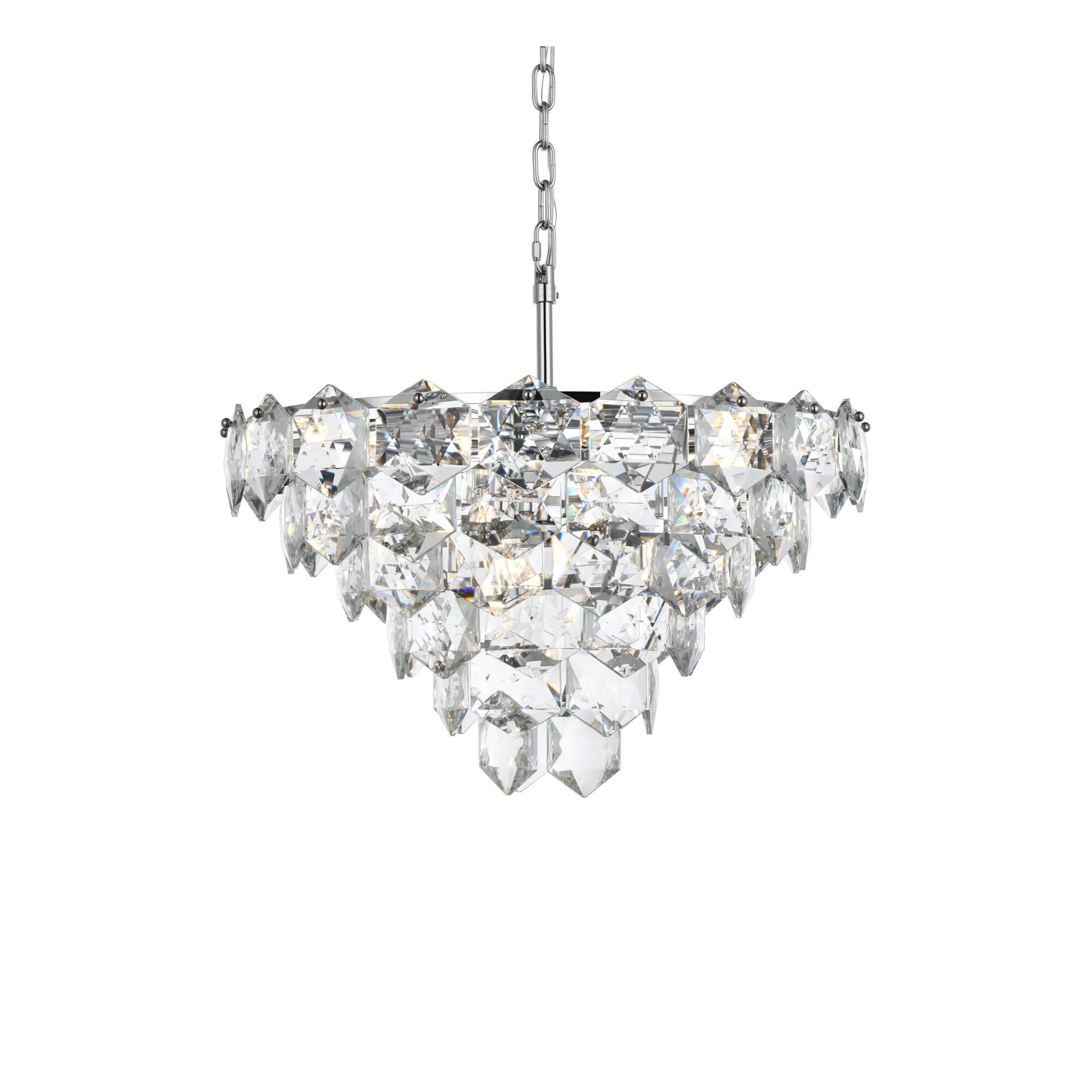 Adaline 24 Inch Chandelier by Elegant Lighting