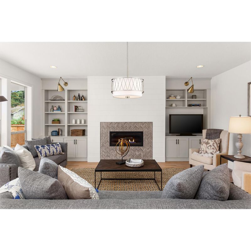 Dalton 17 Inch Large Pendant by Z-Lite