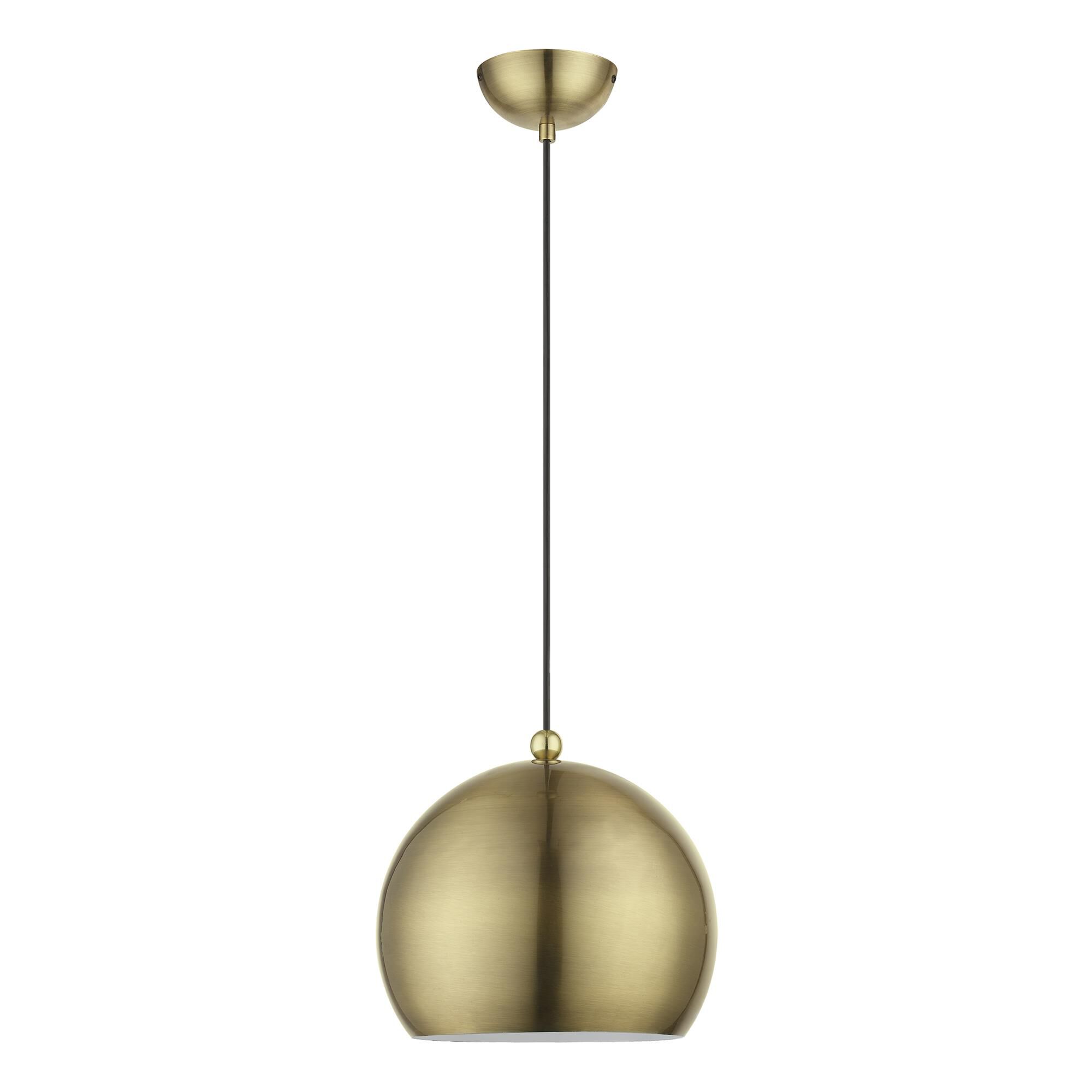 Livex Lighting Stockton 11 Inch Mini Pendant