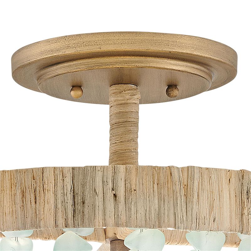 Dune 16 Inch 4 Light LED Semi Flush Mount by Fredrick Ramond