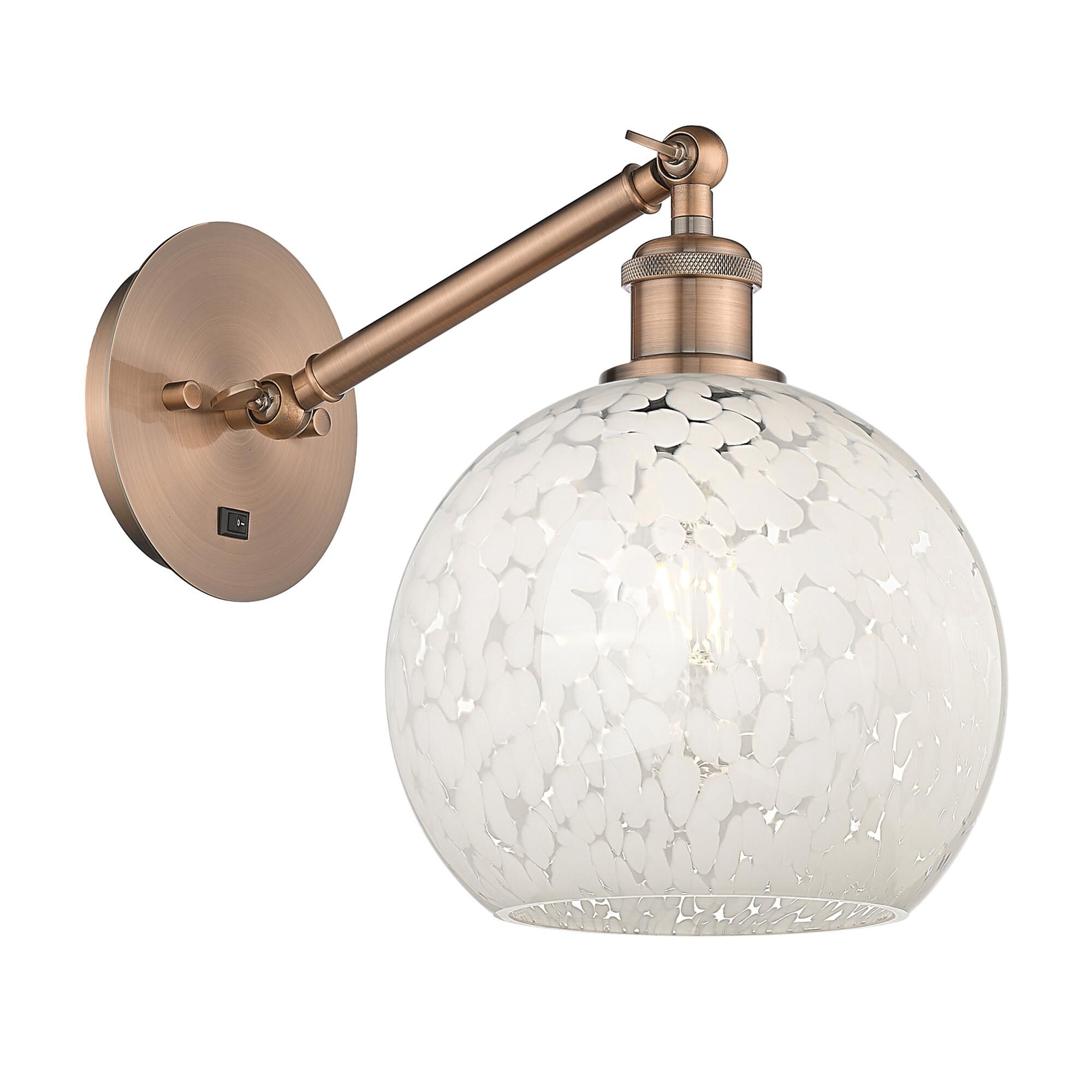 Shown in Antique Copper finish
