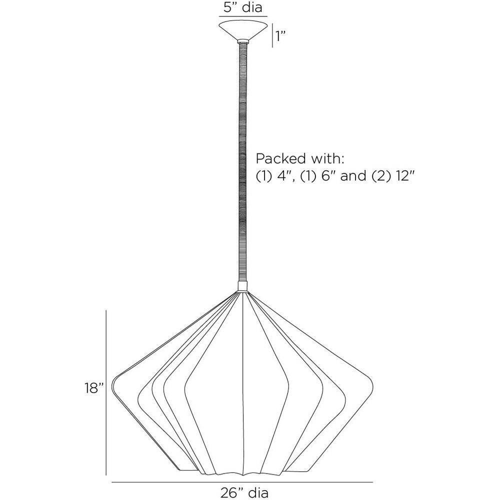 Fazekas 26 Inch Large Pendant by Arteriors Home