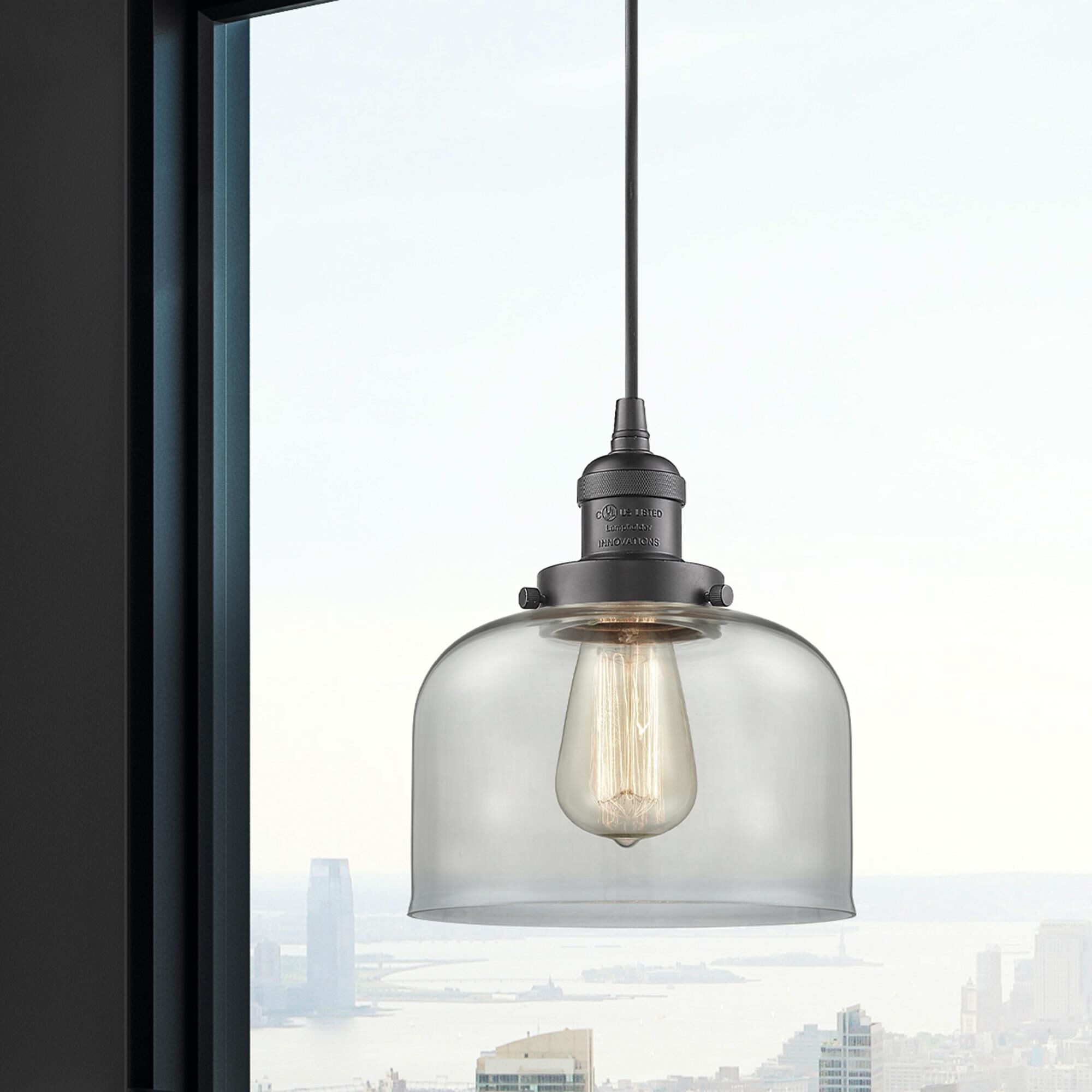Bruno Marashlian Large Bell 8 Inch Mini Pendant by Innovations Lighting