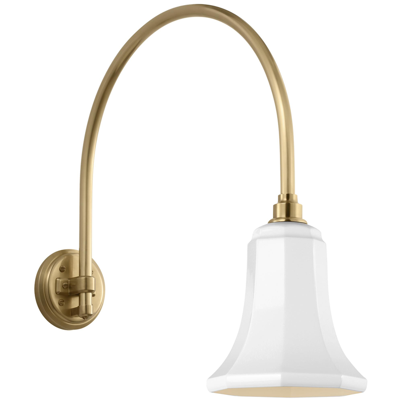 Thomas O'Brien Academy Barn Light 22 Inch Outdoor Wall Light by Visual Comfort Signature Collection