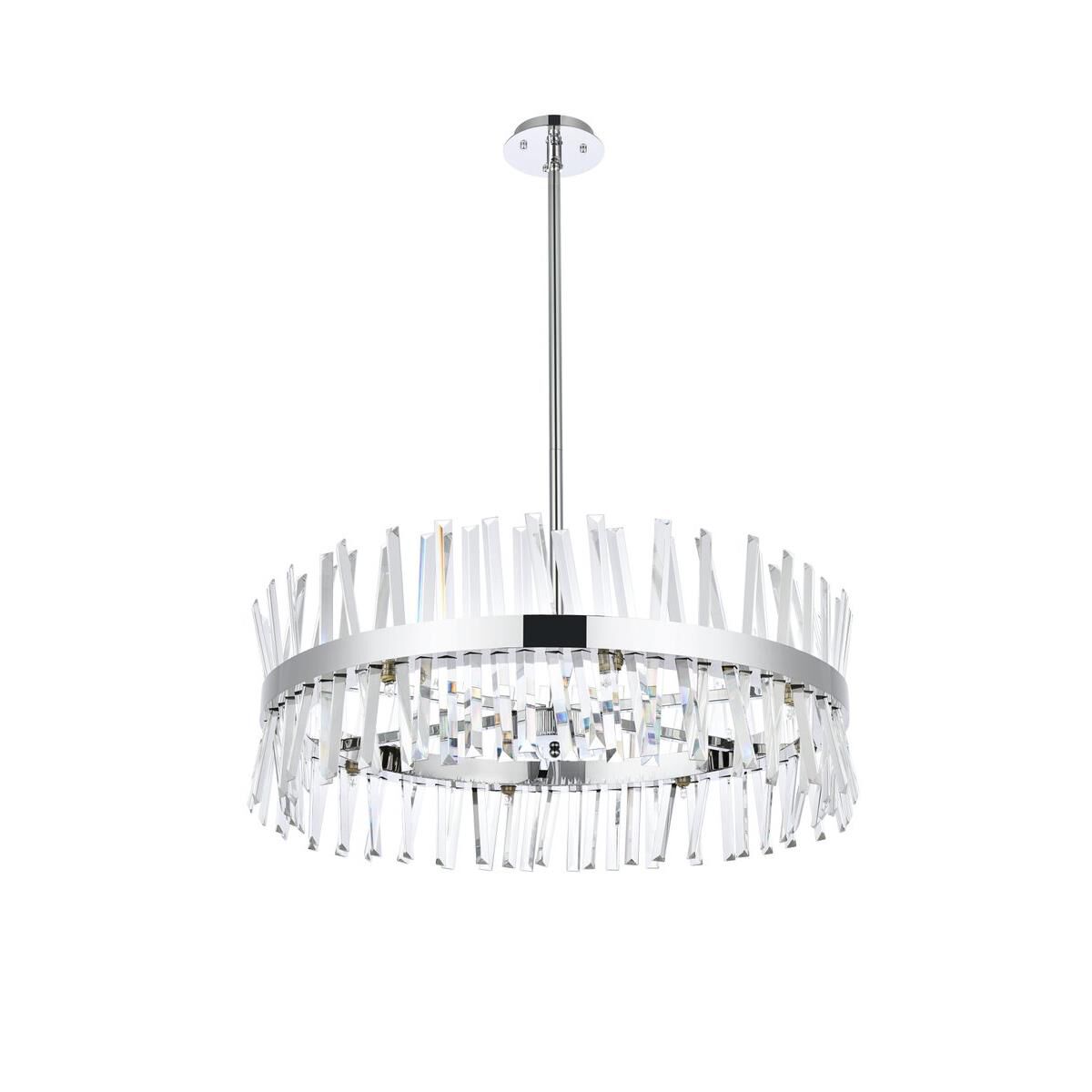 Serephina 32 Inch 16 Light Chandelier by Elegant Lighting