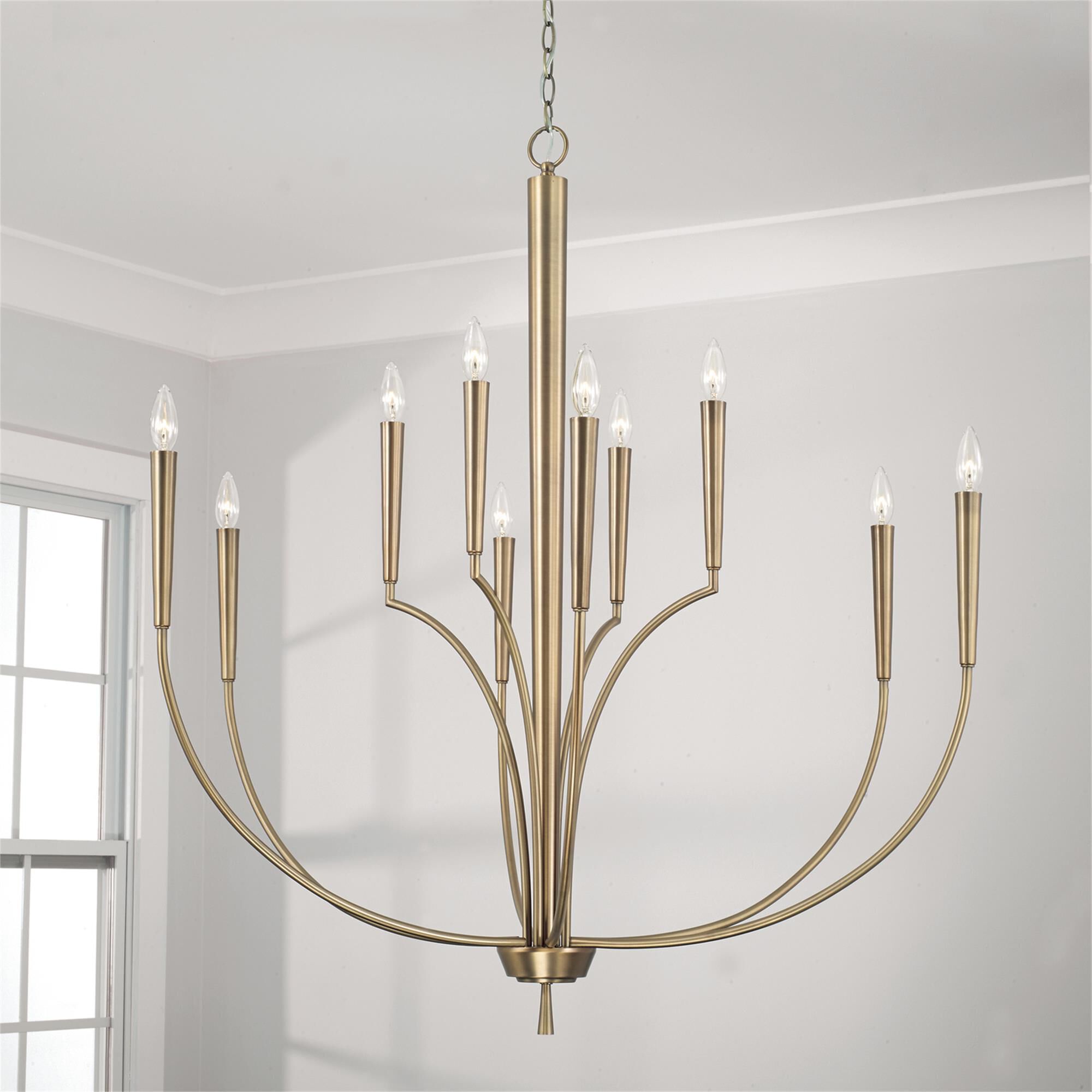 Shown in Aged Brass finish