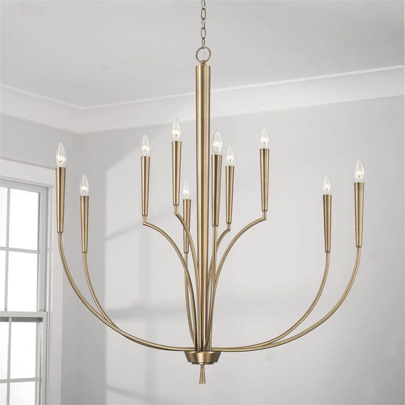 Holden 40 Inch 10 Light Chandelier by Capital Lighting Fixture Company