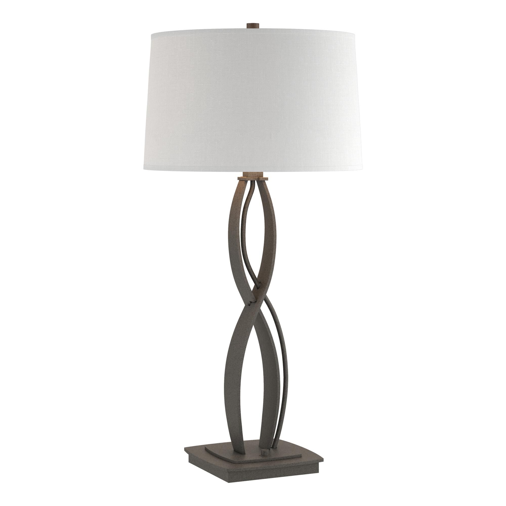 Shown in Natural Iron finish and Natural Anna shade