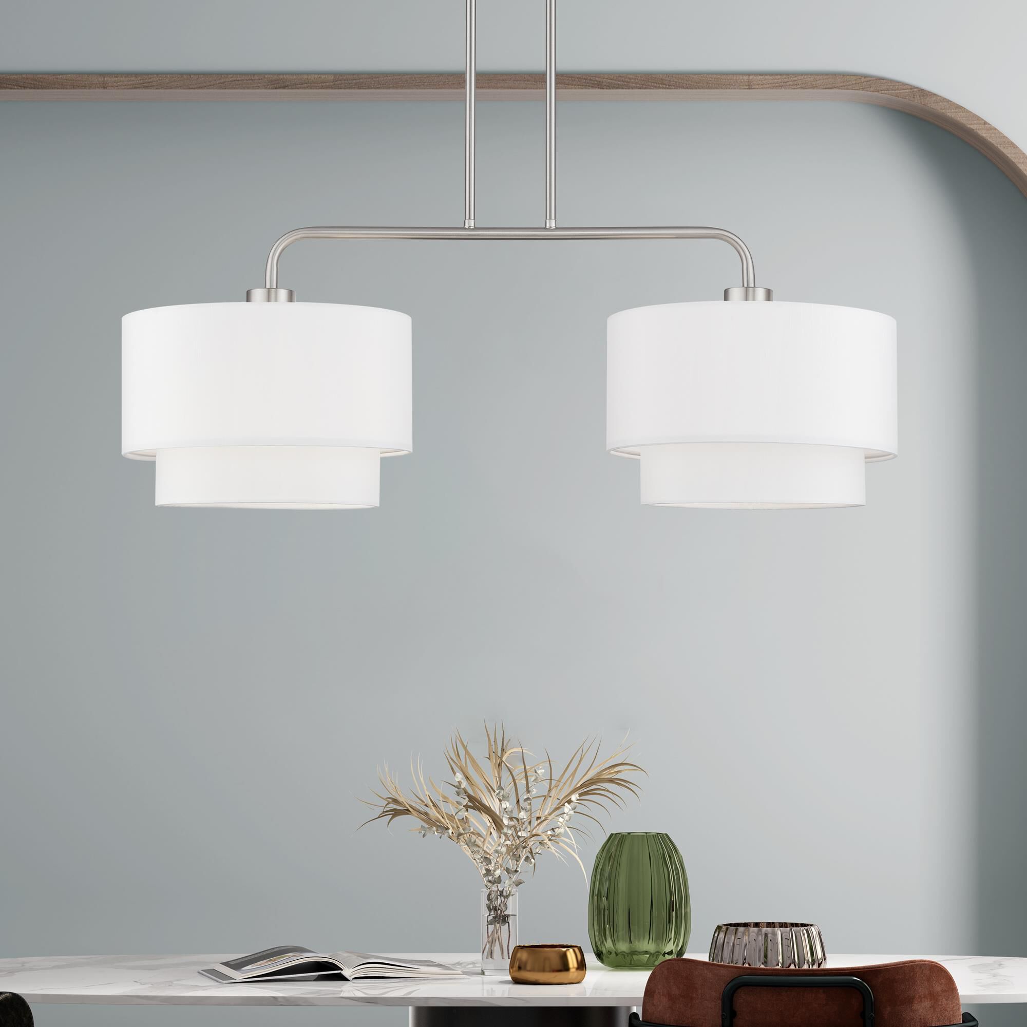 Manorwood 35 Inch Linear Suspension Light by Livex Lighting
