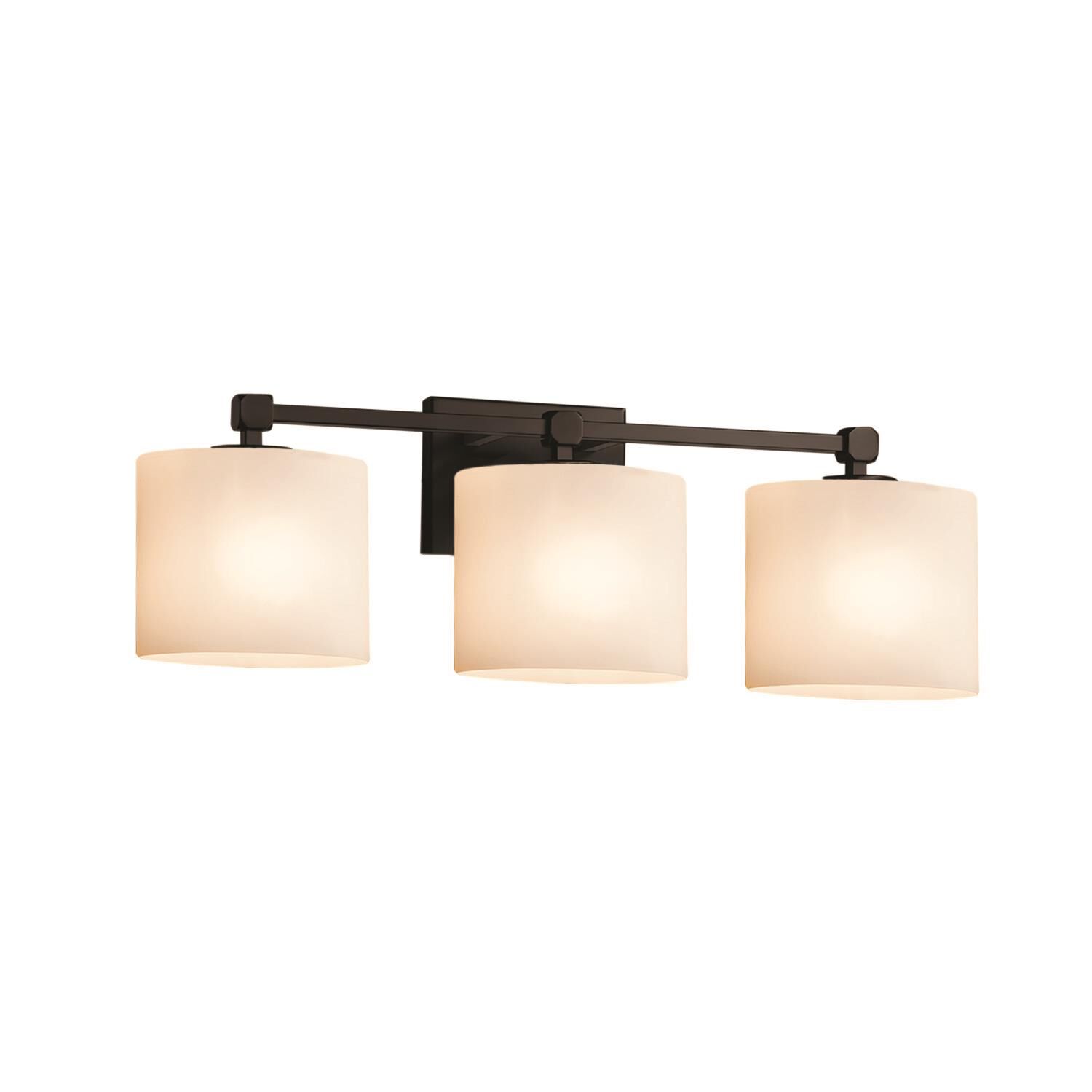 Fusion 24 Inch 3 Light Bath Vanity Light by Justice Design Group