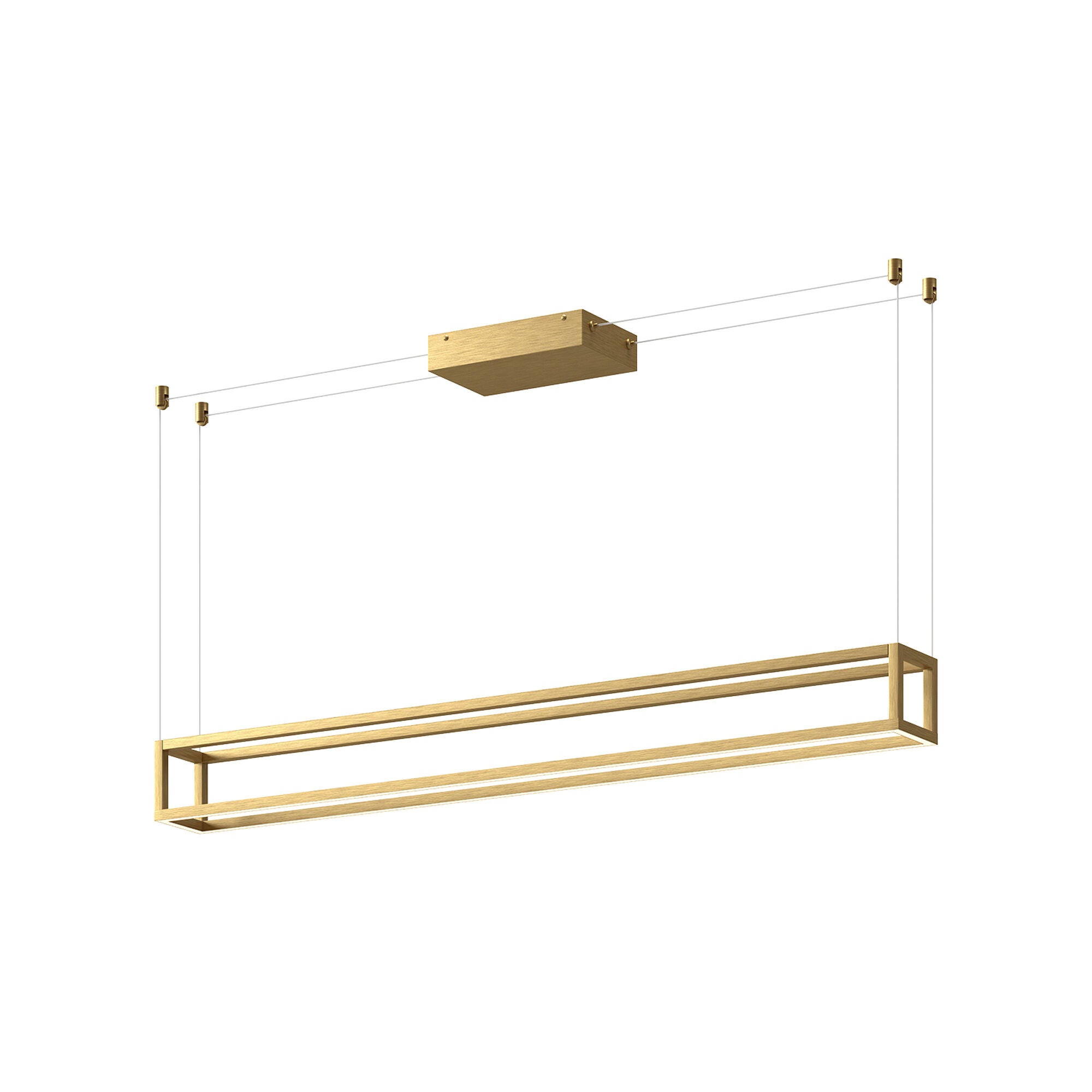 Shown in Brushed Gold finish