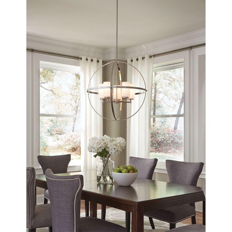 Alturas 27 Inch 5 Light Chandelier by Generation Lighting