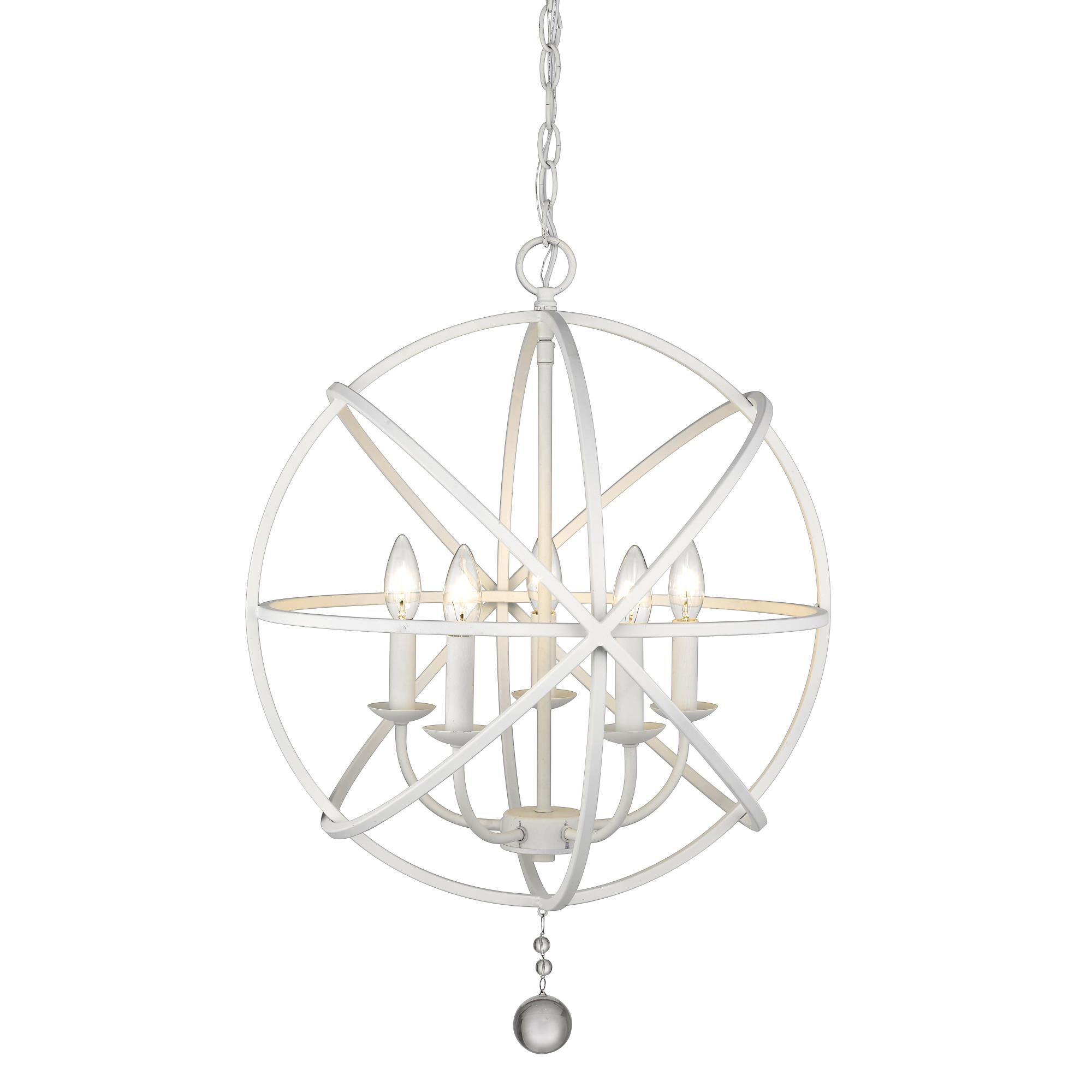 Tull 20 Inch 5 Light Mini Chandelier by Z-Lite