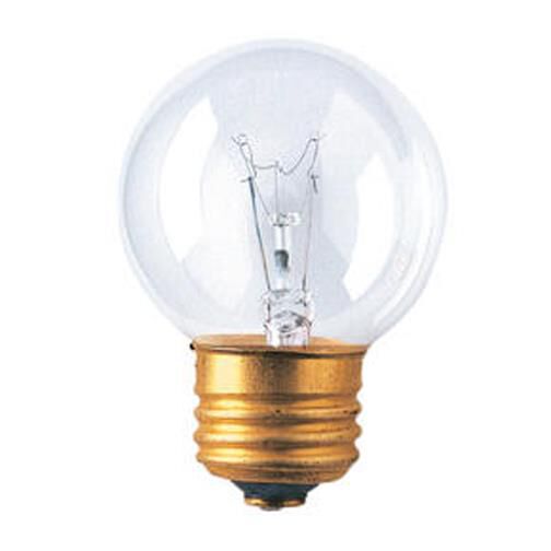 25 Watt G16.5 Incandescent Light Bulb by Bulbrite