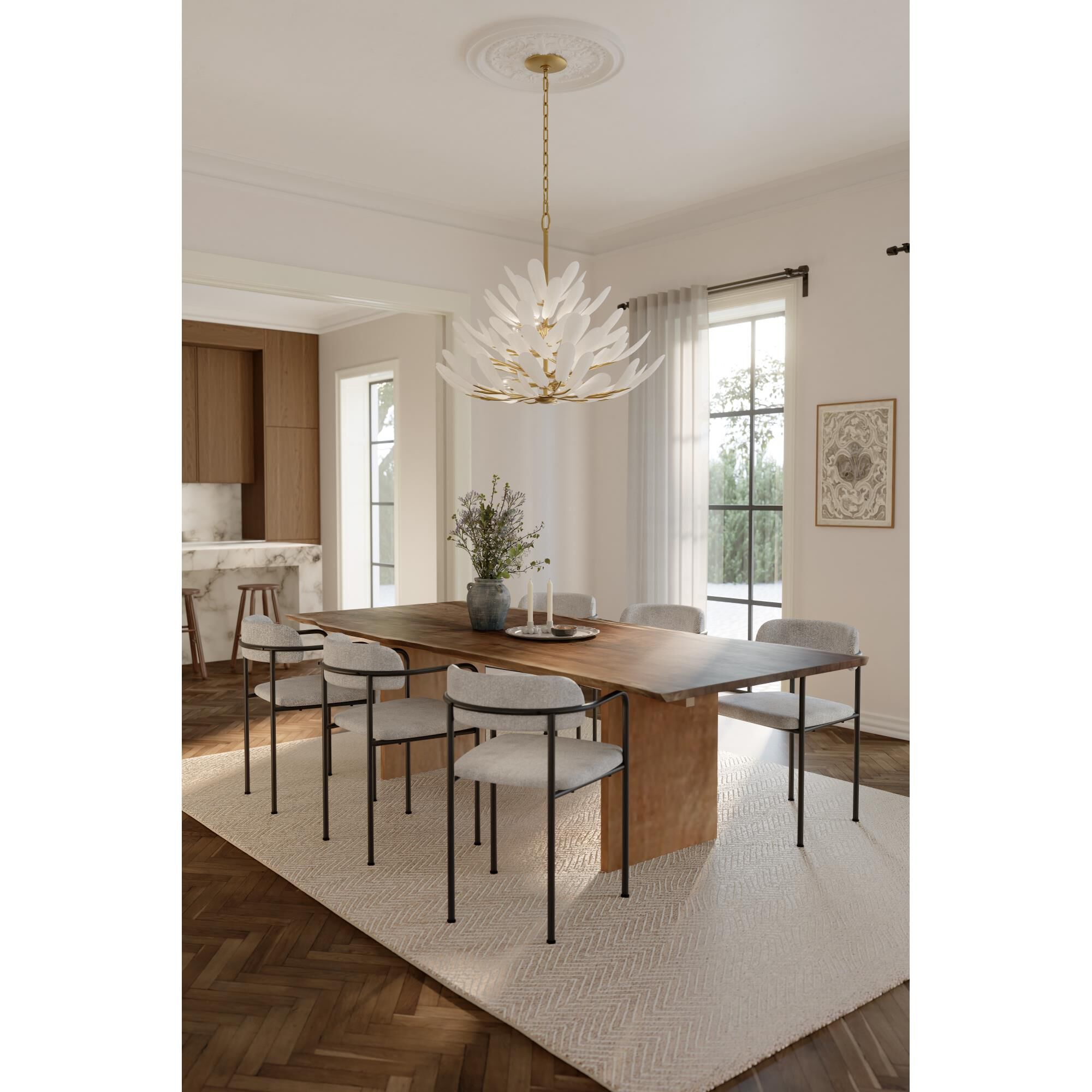 Shown in Painted Legacy Brass finish