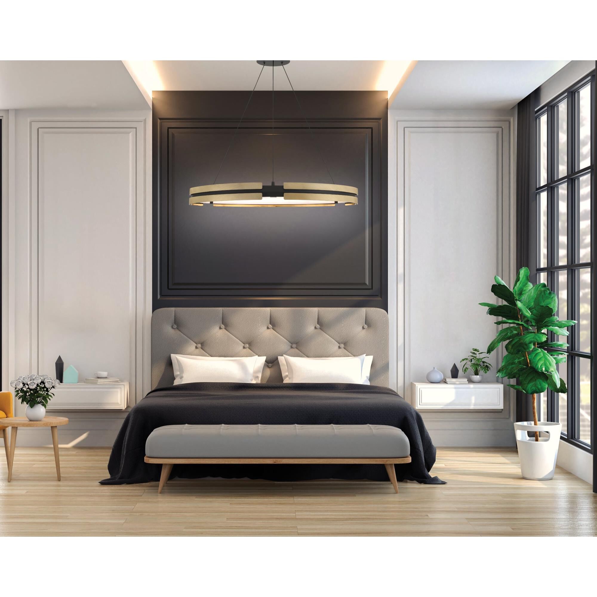 Grazia 36 Inch Chandelier by Eglo Lighting