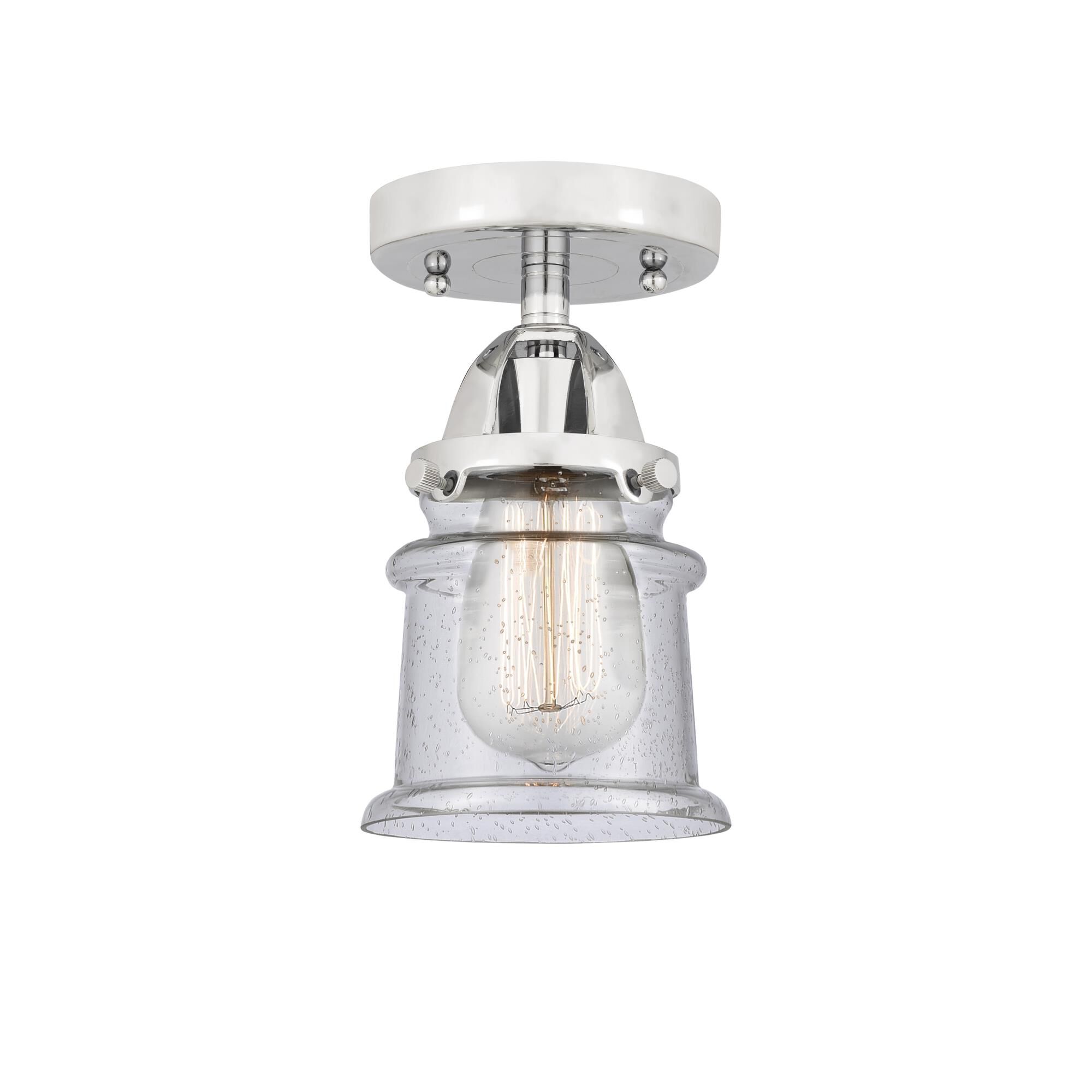 Bruno Marashlian Canton 5 Inch 1 Light Semi Flush Mount by Innovations Lighting