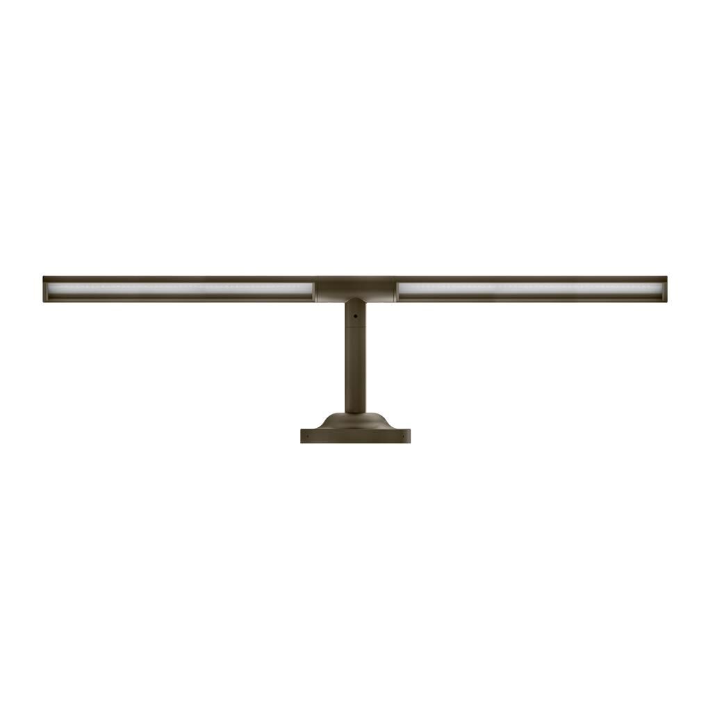 Shown in Museum Bronze finish and Clear glass