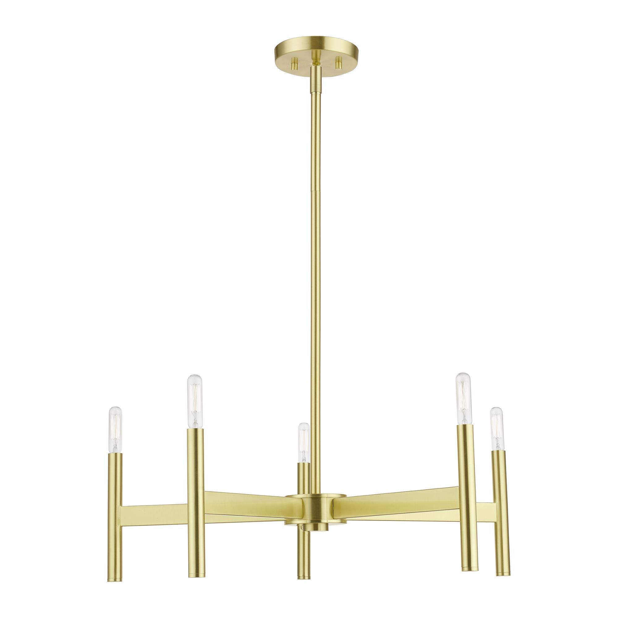 Shown in Satin Brass finish
