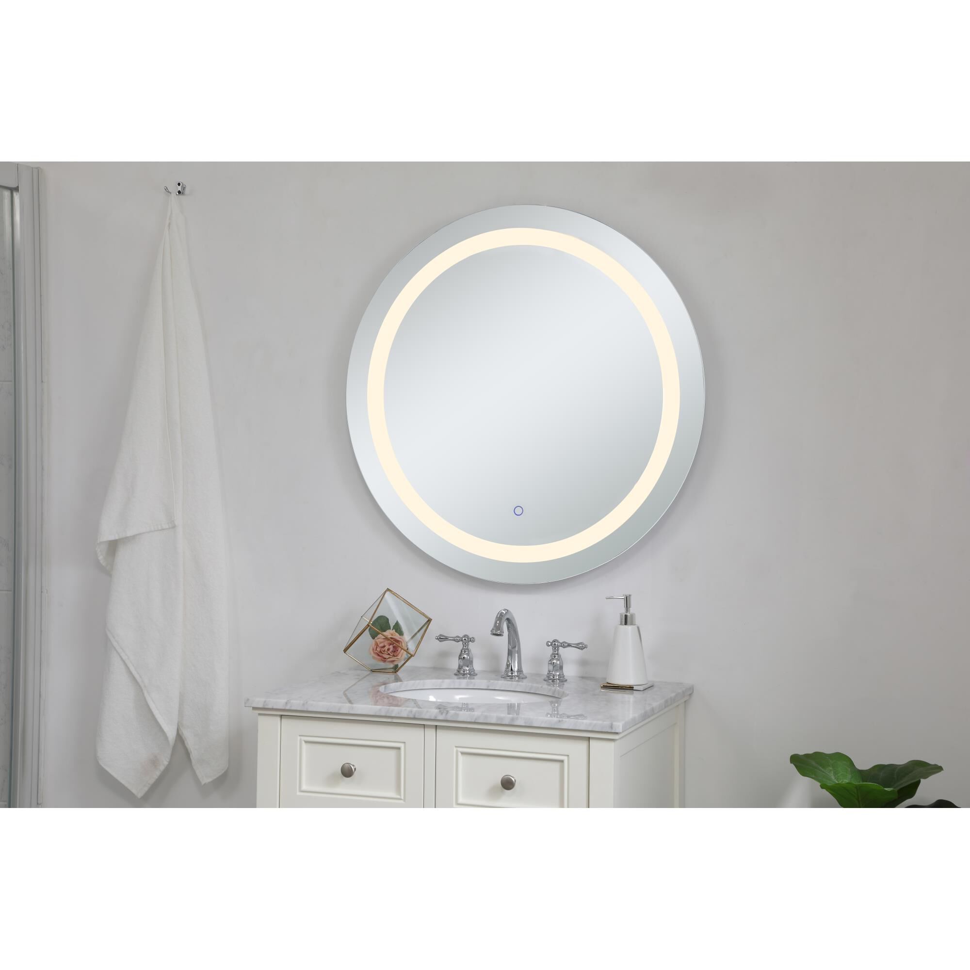 Helios LED Lighted Mirrors by Elegant Decor