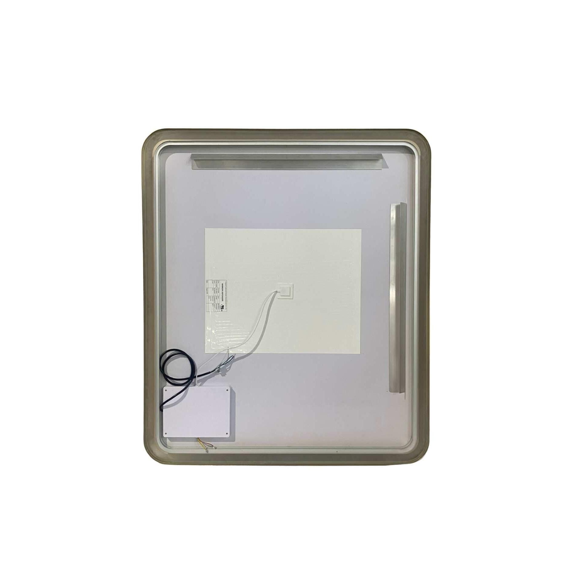 Harmoni 42 Inch Round LED Lighted Mirror by Elegant Decor