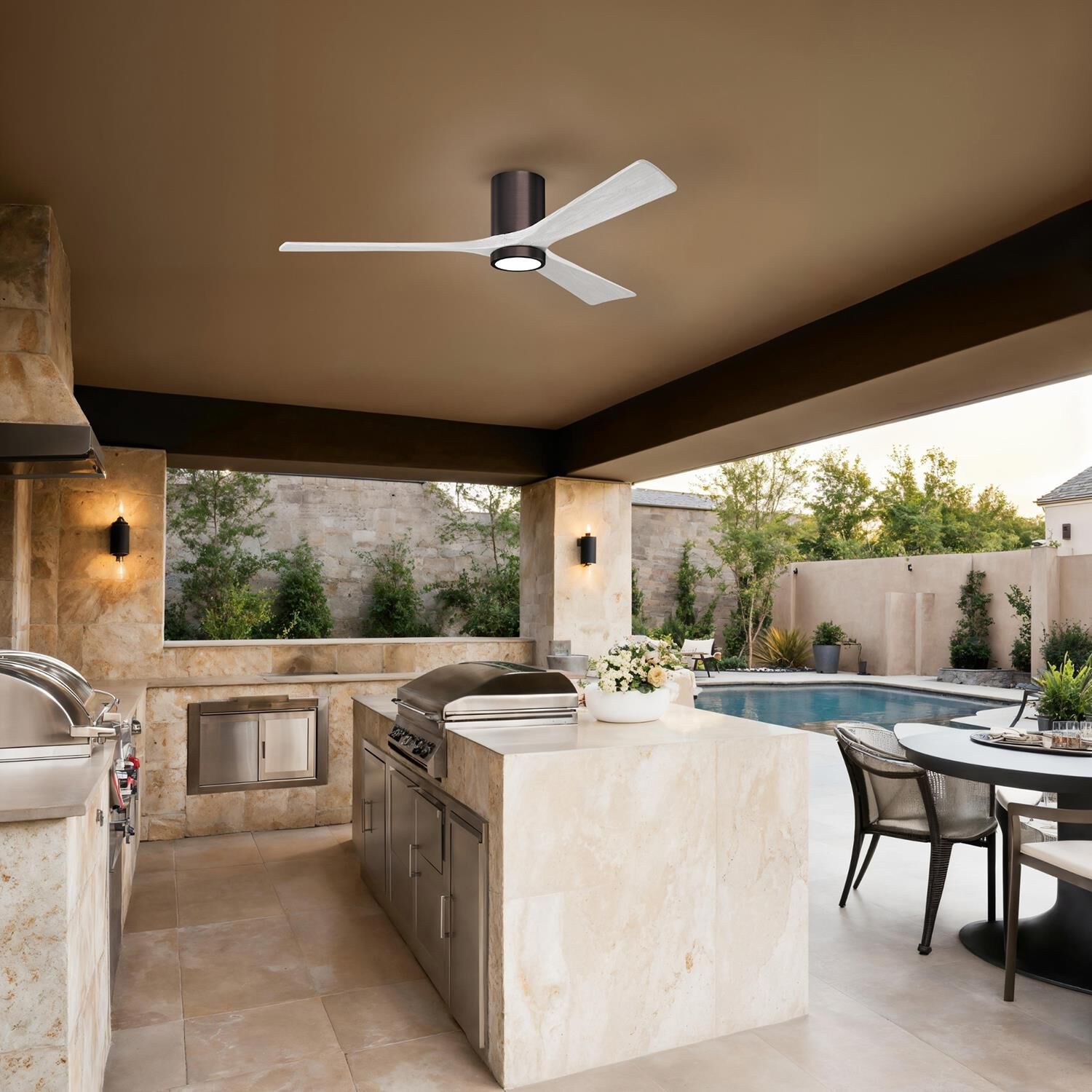 Shown in Brushed Bronze finish