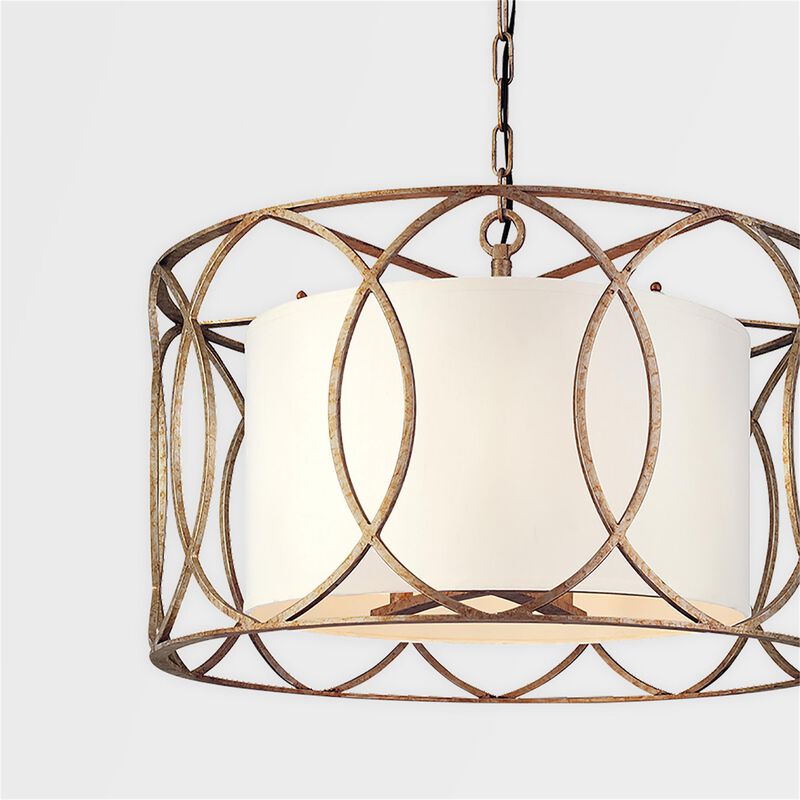 Sausalito 25 Inch Chandelier by Troy Lighting