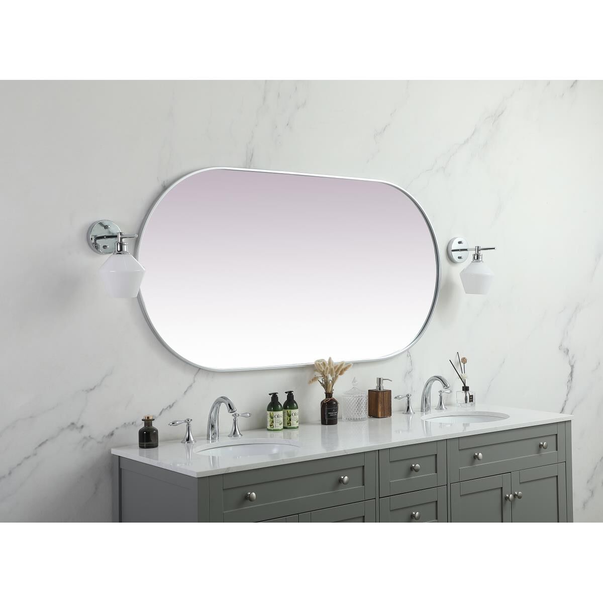 Shown in Silver finish