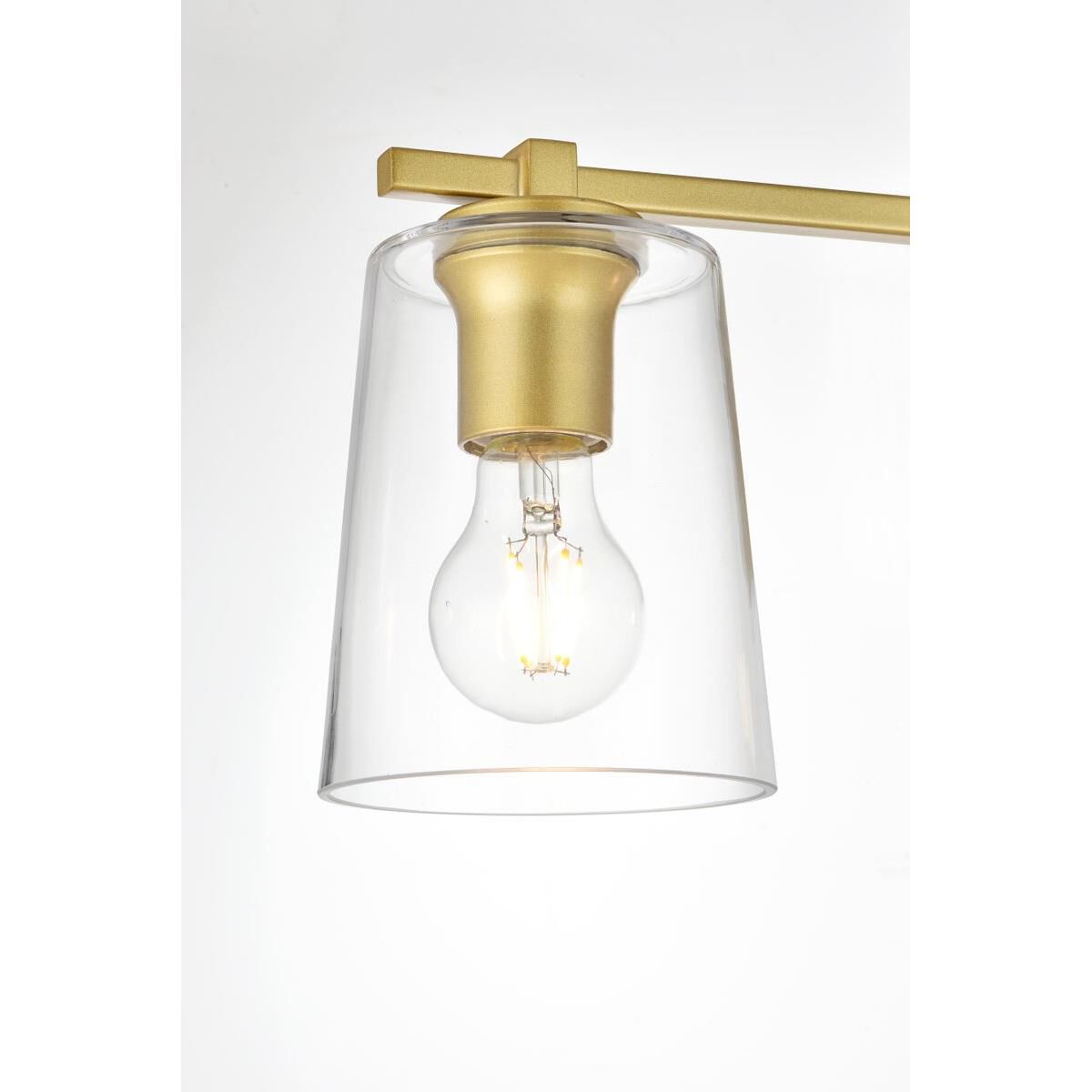 Kacey 33 Inch 4 Light Bath Vanity Light by Elegant Lighting