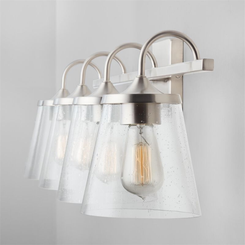 33 Inch 4 Light Bath Vanity Light by Capital Lighting Fixture Company