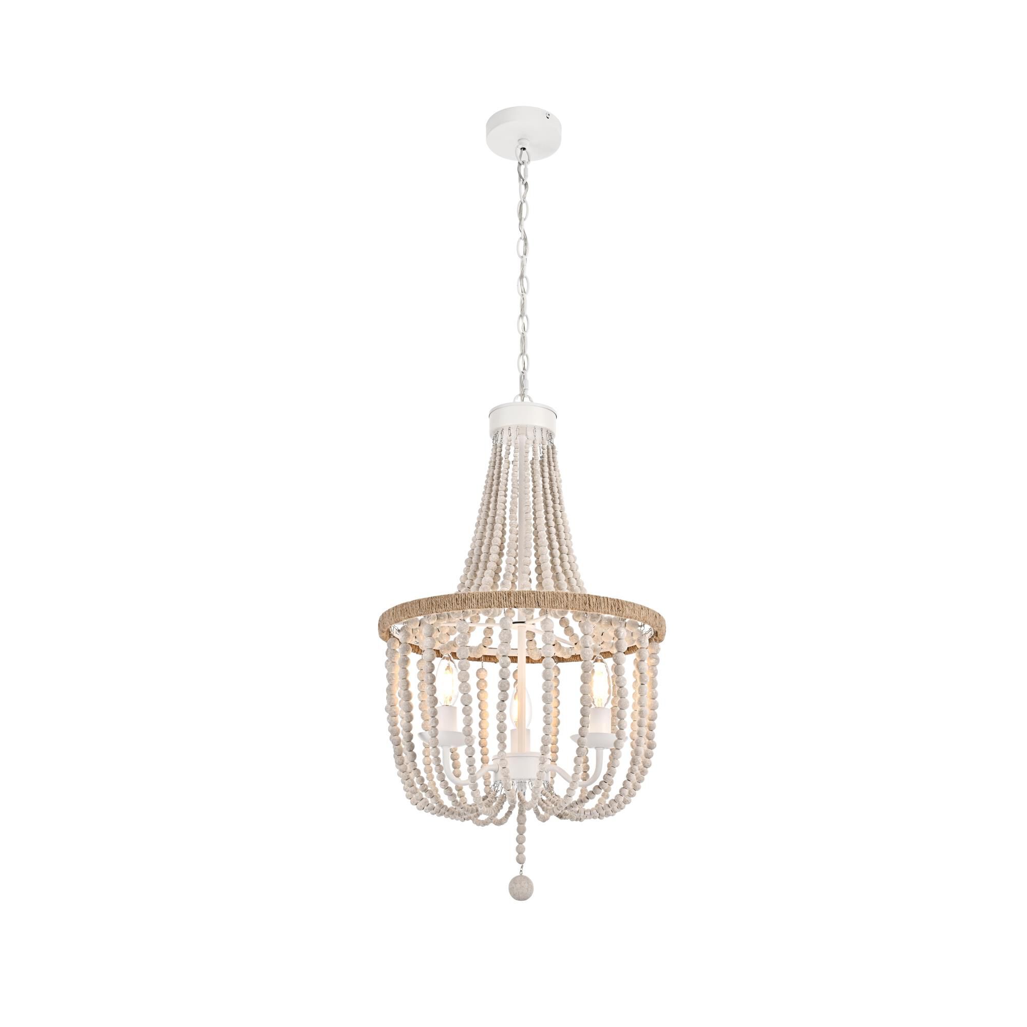 Jolie 16 Inch Large Pendant by Elegant Lighting