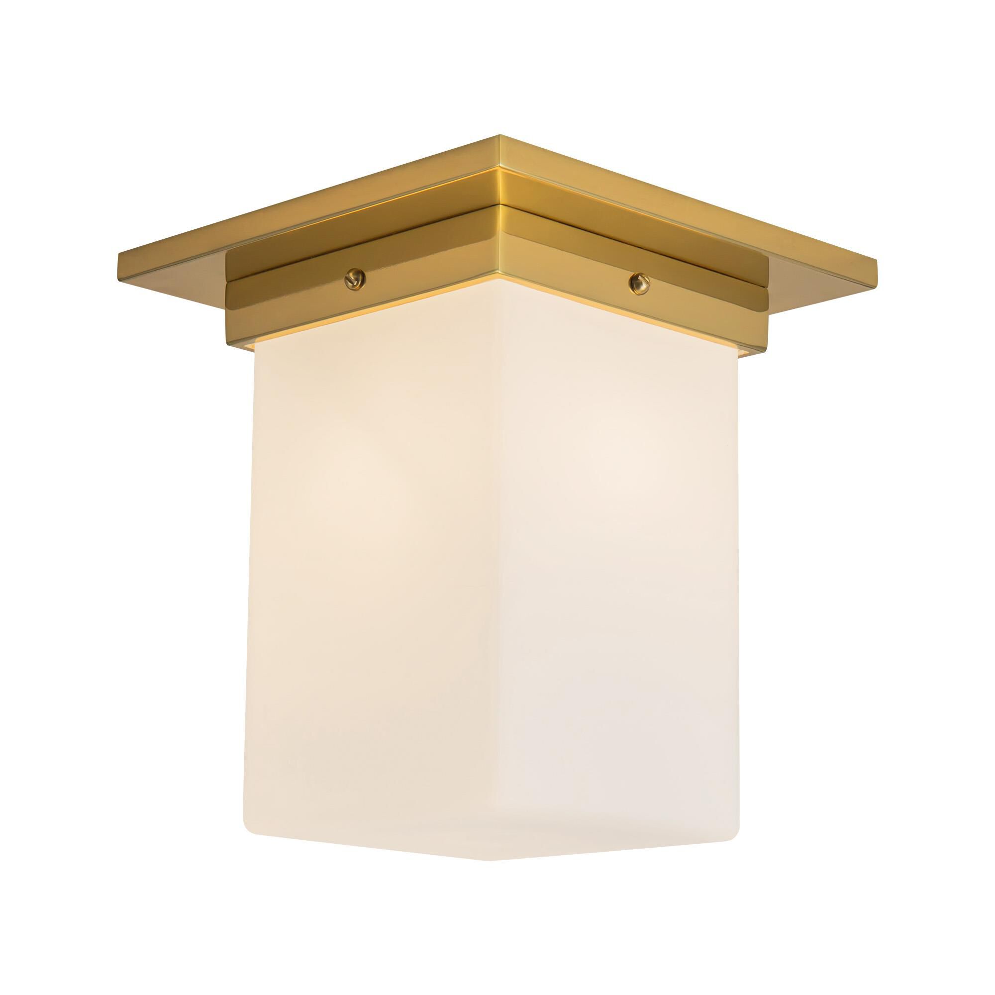 Jason Koharik Mineral 8 Inch Flush Mount by Alora Lighting